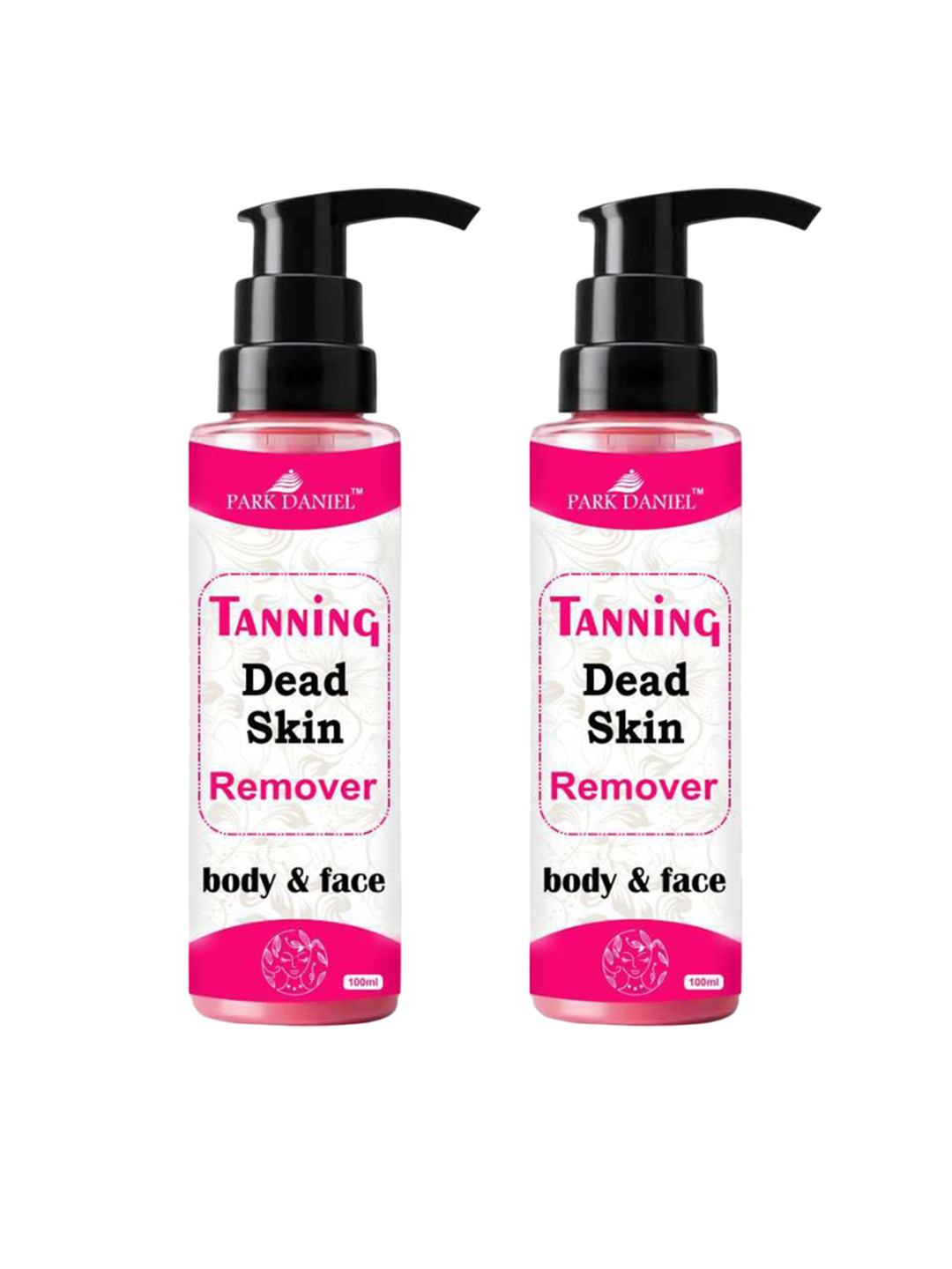 Park Daniel Set Of 2 Tanning & Dead Skin Removal Liquid Cream - 100 ml Each