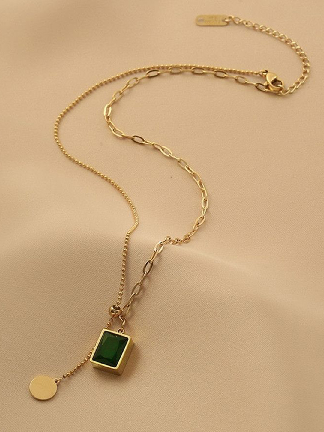 MYKI Stainless Steel Gold-Plated Lovely Chain