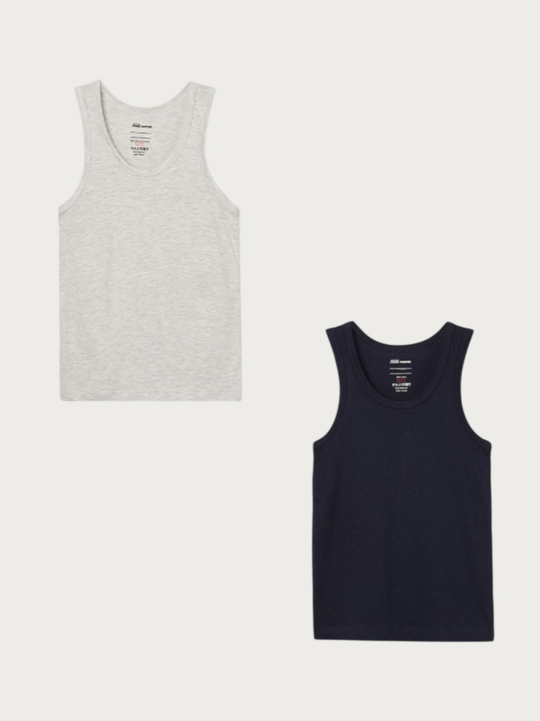 Fame Forever by Lifestyle Boys Pack Of 2 Pure Cotton Basic Vests