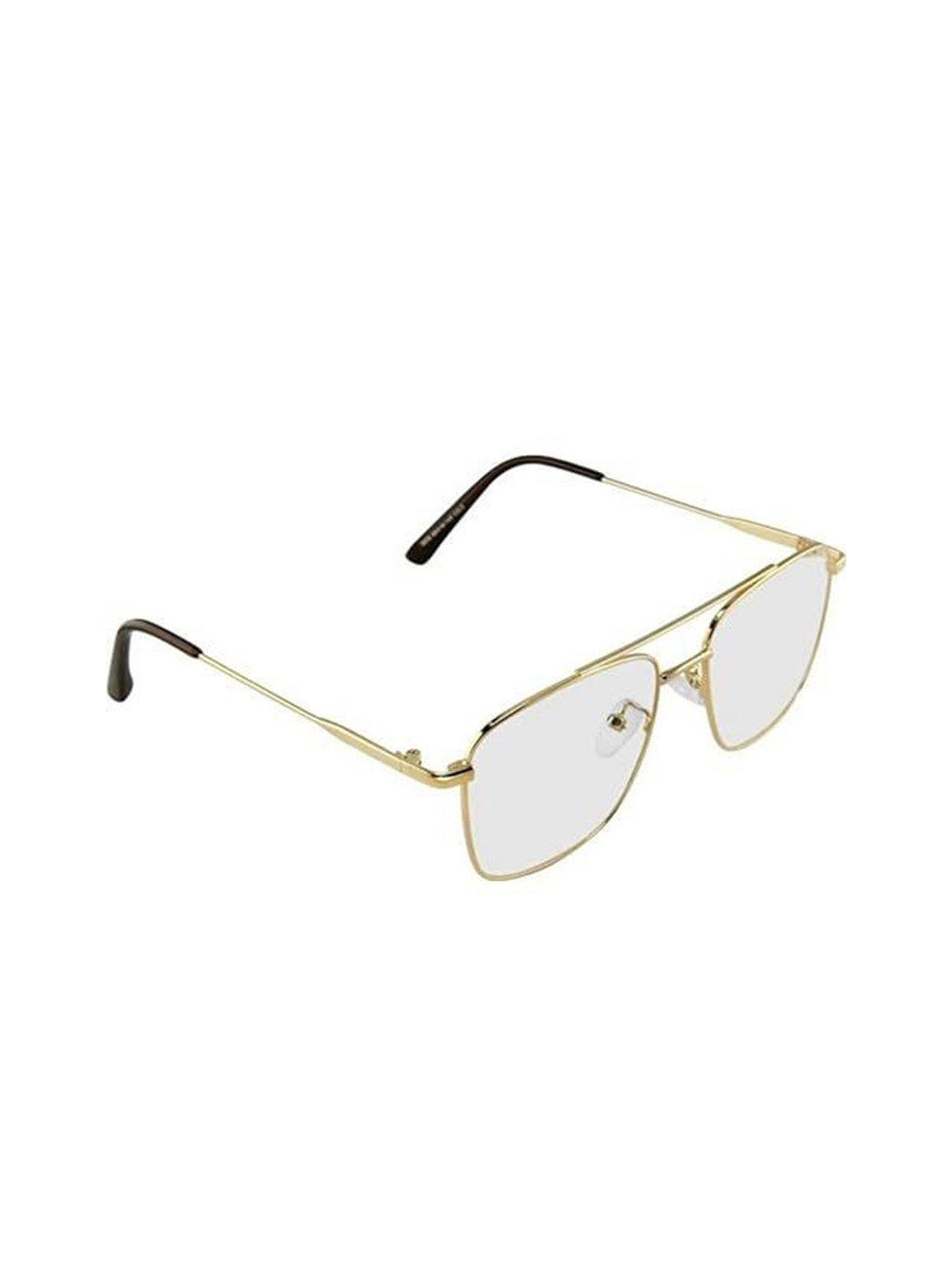 JODYKOES Unisex Gold-Toned Stainless Steel Premium Series Square Shaped Full Rim Frames