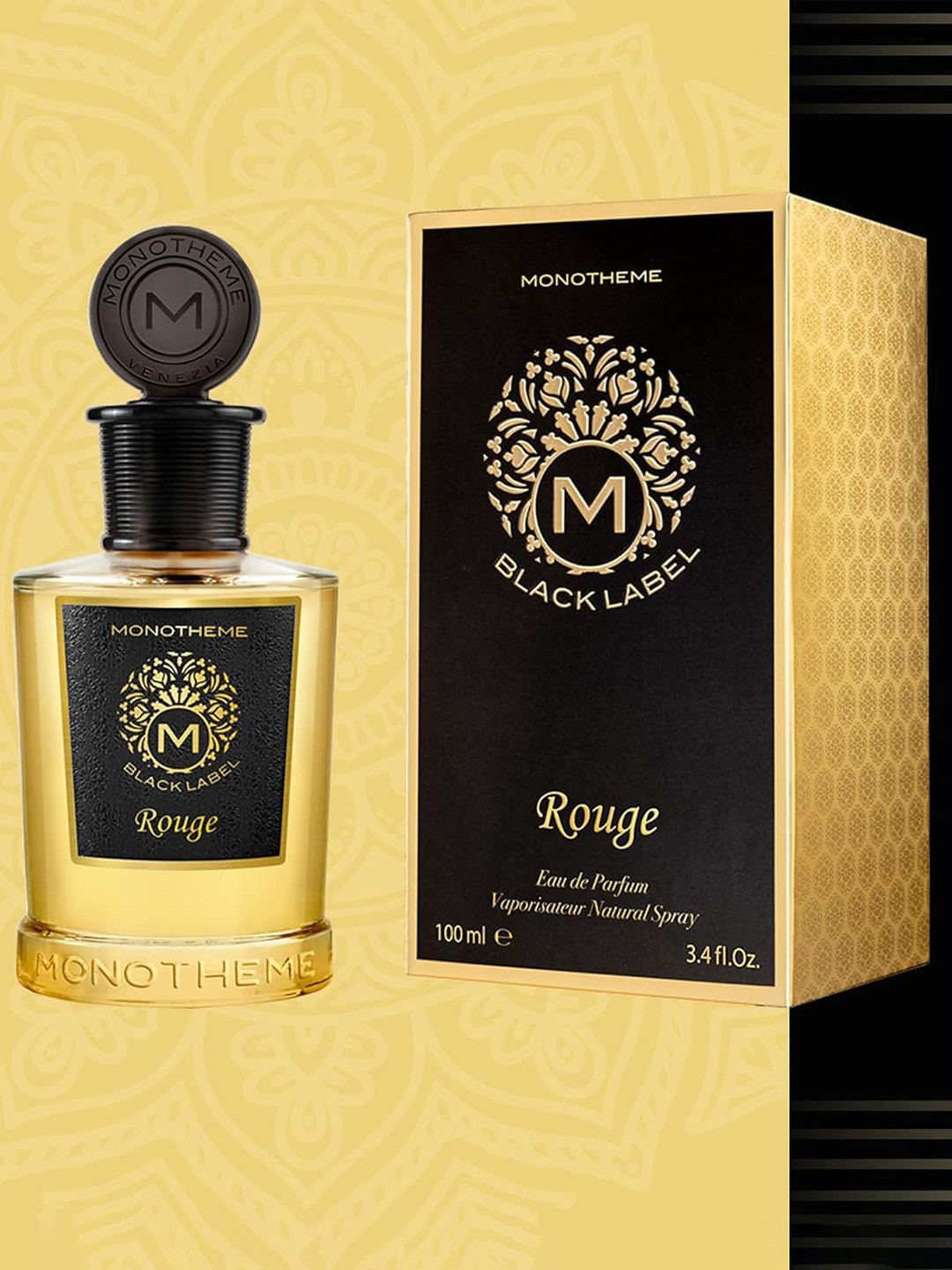 MONOTHEME Black Label Rouge Long Lasting Eau de Toilette - 100 ml