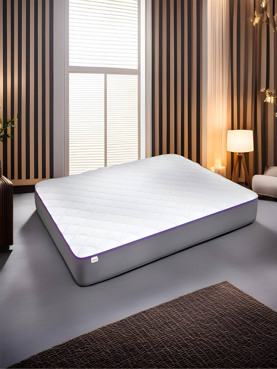 SLEEPSPA Dual Comfort Rebotech Tech. HR Foam Mattress Single Size 10 Inch Mattress(78X42)
