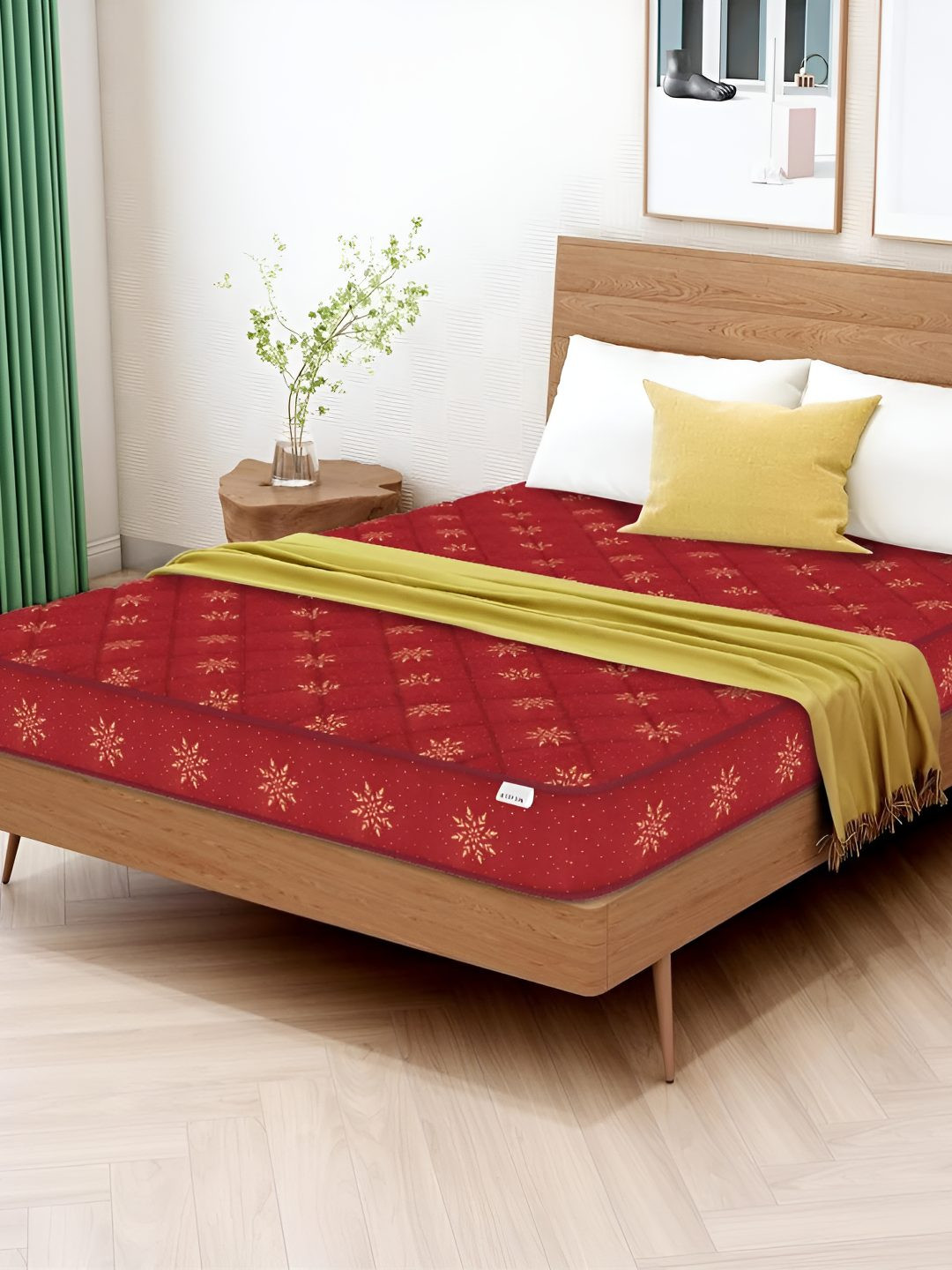 SLEEPSPA Soft Bounce Premium Orthopedic HR Foam King Size 4 Inch Mattress (75X72)