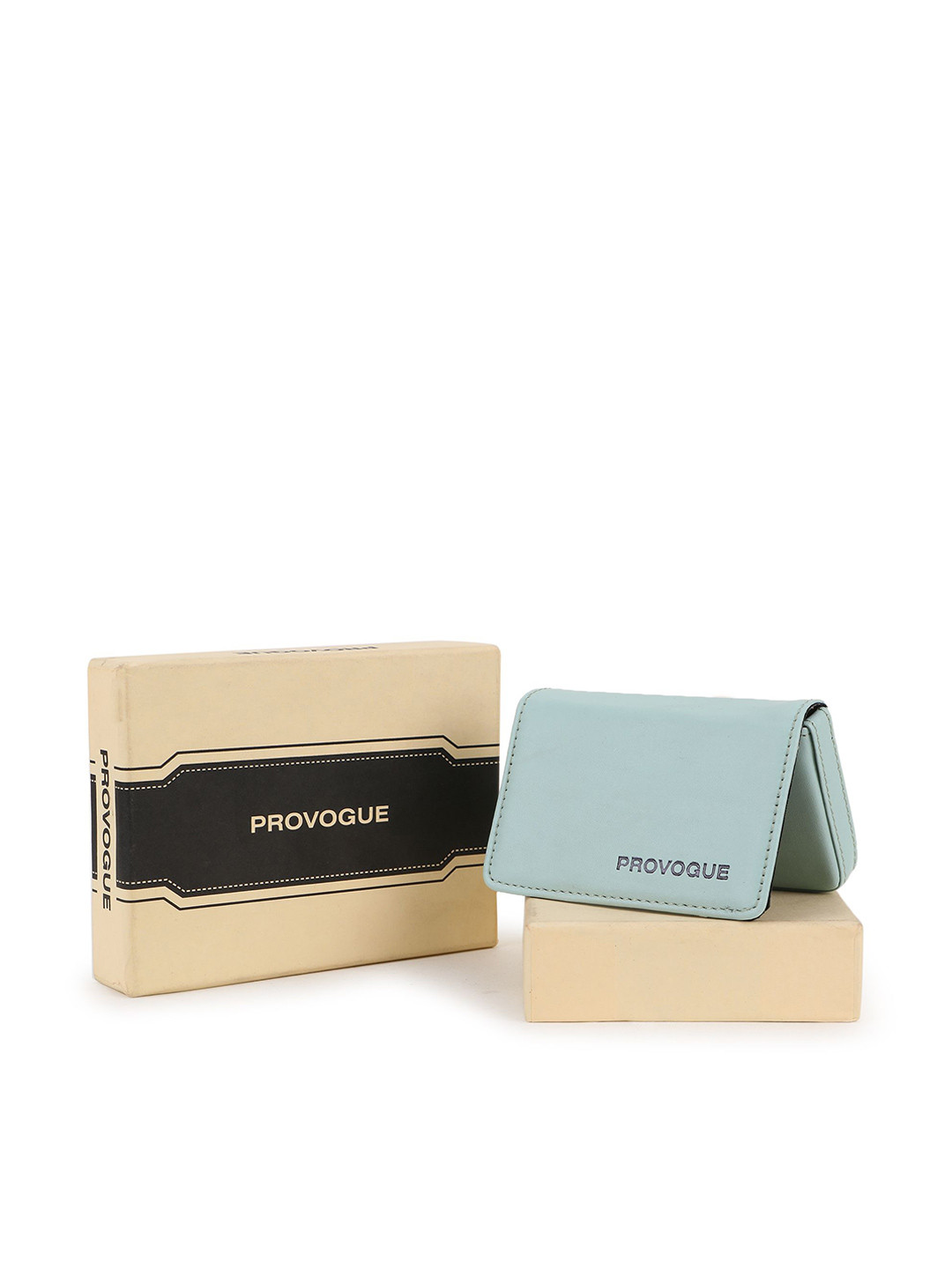 Provogue Men Pack Of 2 Textured PU Card Holder