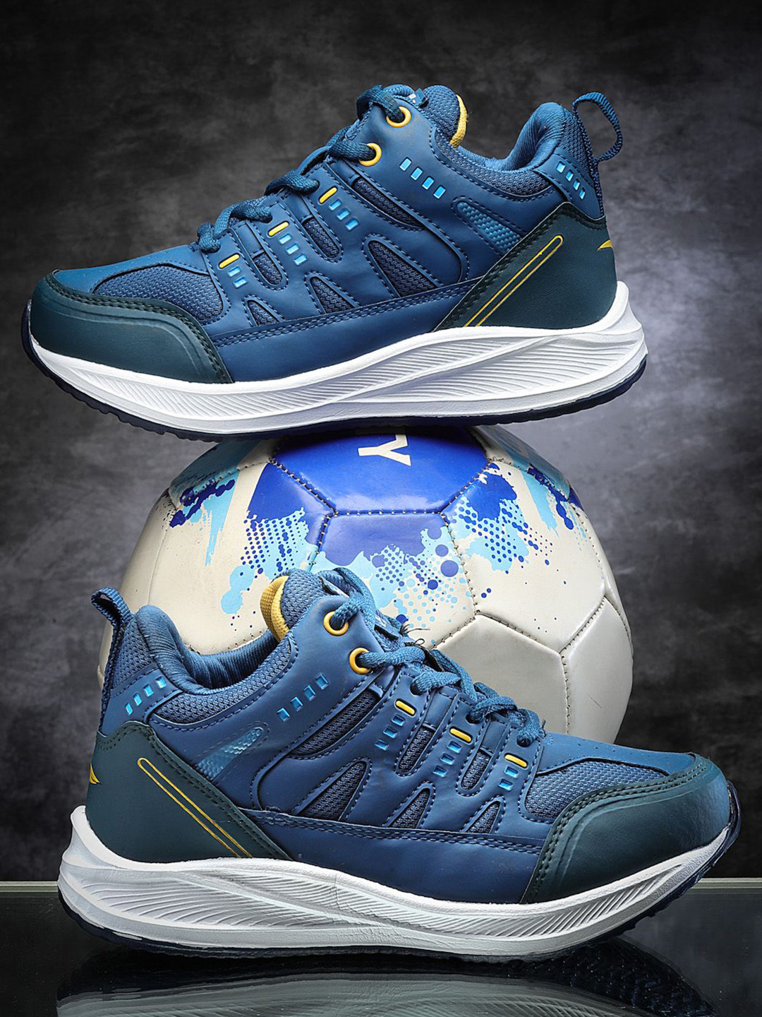 ASIAN Kids Non-Marking Running Lace-Ups Shoes