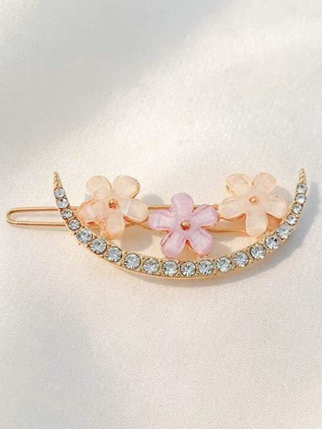 SZN Women Set of 4 Embellished Alligator Hair Clip