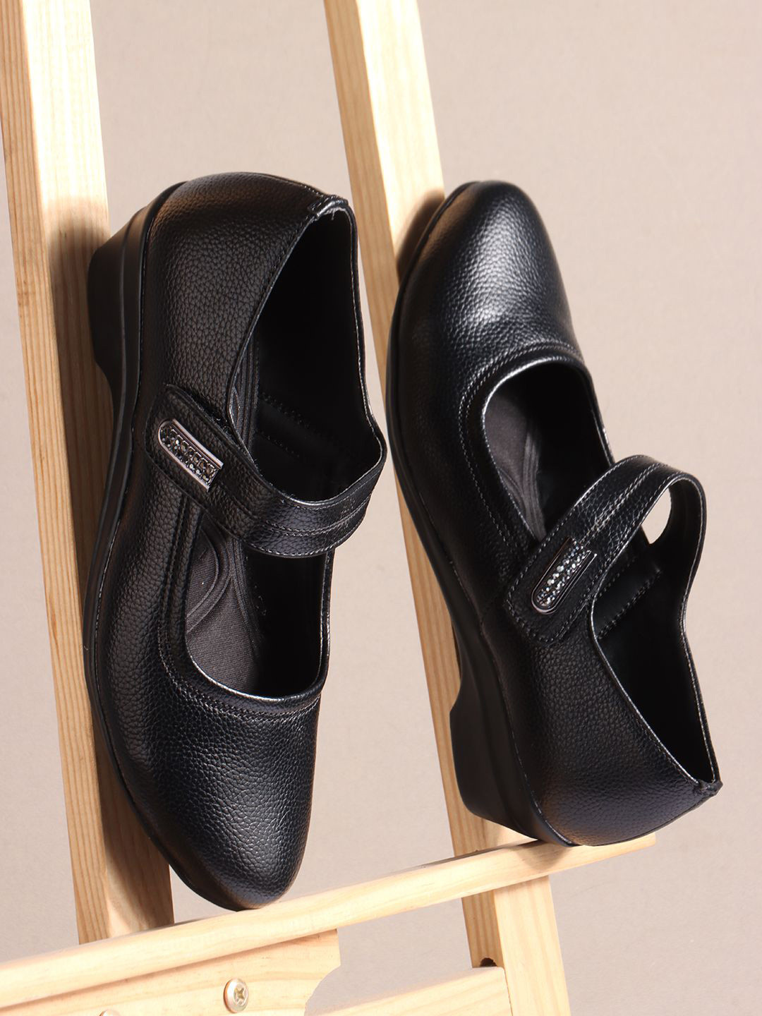 Denill Pointed Toe Comfortable & Lightweight Memory Foam Fashionable Slip-On Mary Jane