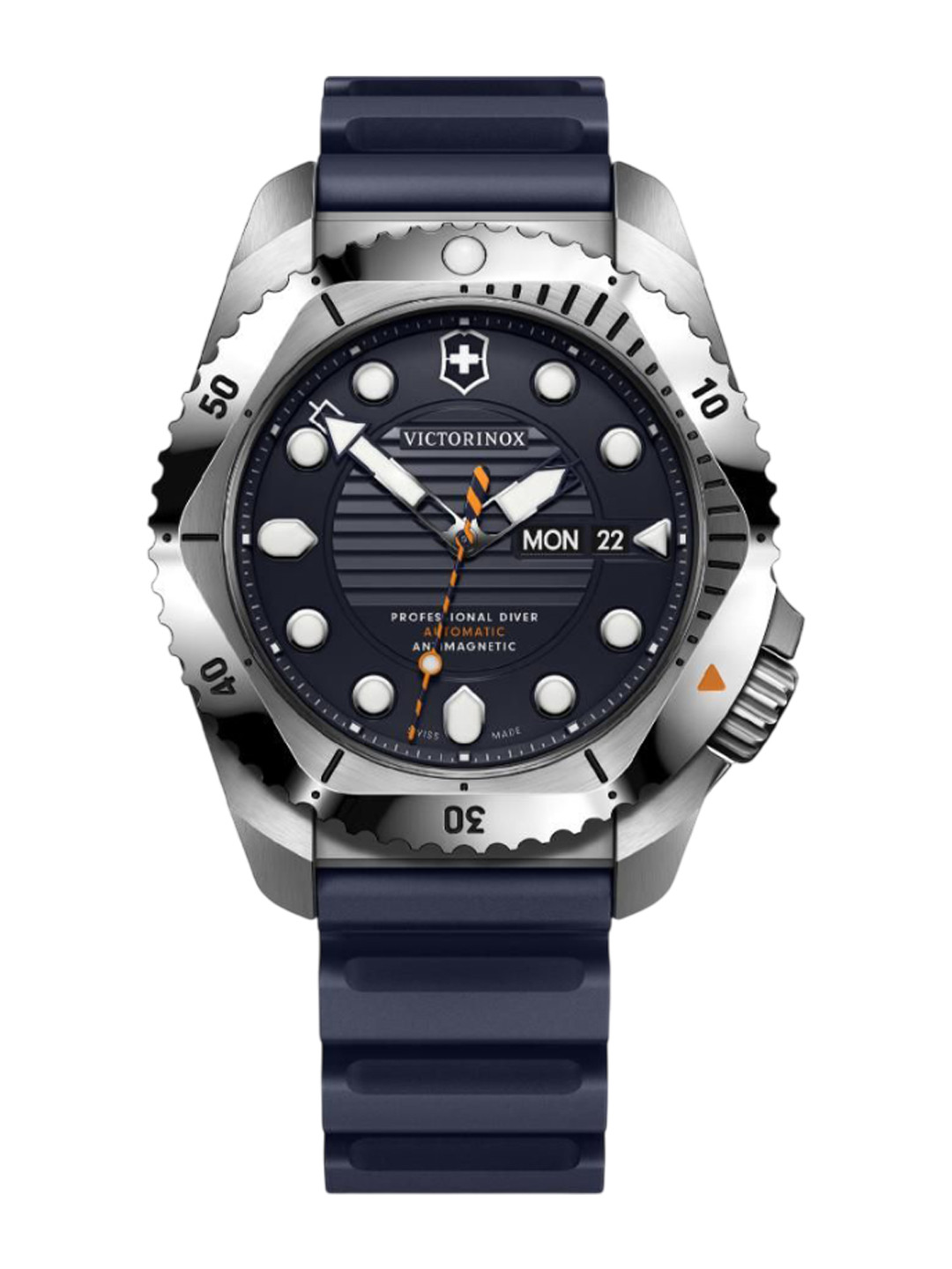 Victorinox Dive Pro Men Brass Textured Dial & Reset Time Analogue Automatic Watch V241995