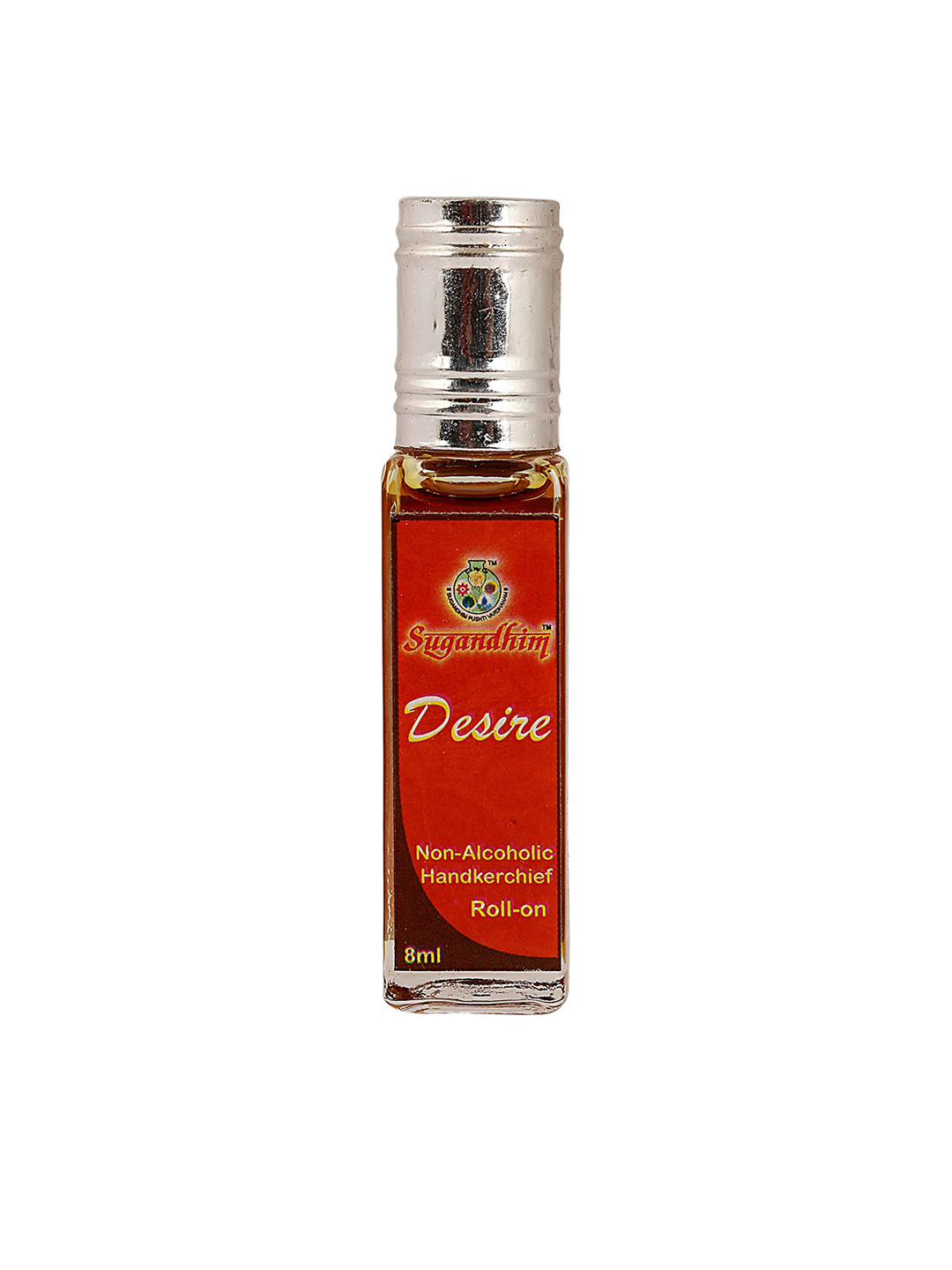 Sugandhim Women Desire Handkerchief Roll-On Perfume - Non-Alcoholic, Long-Lasting-8ml