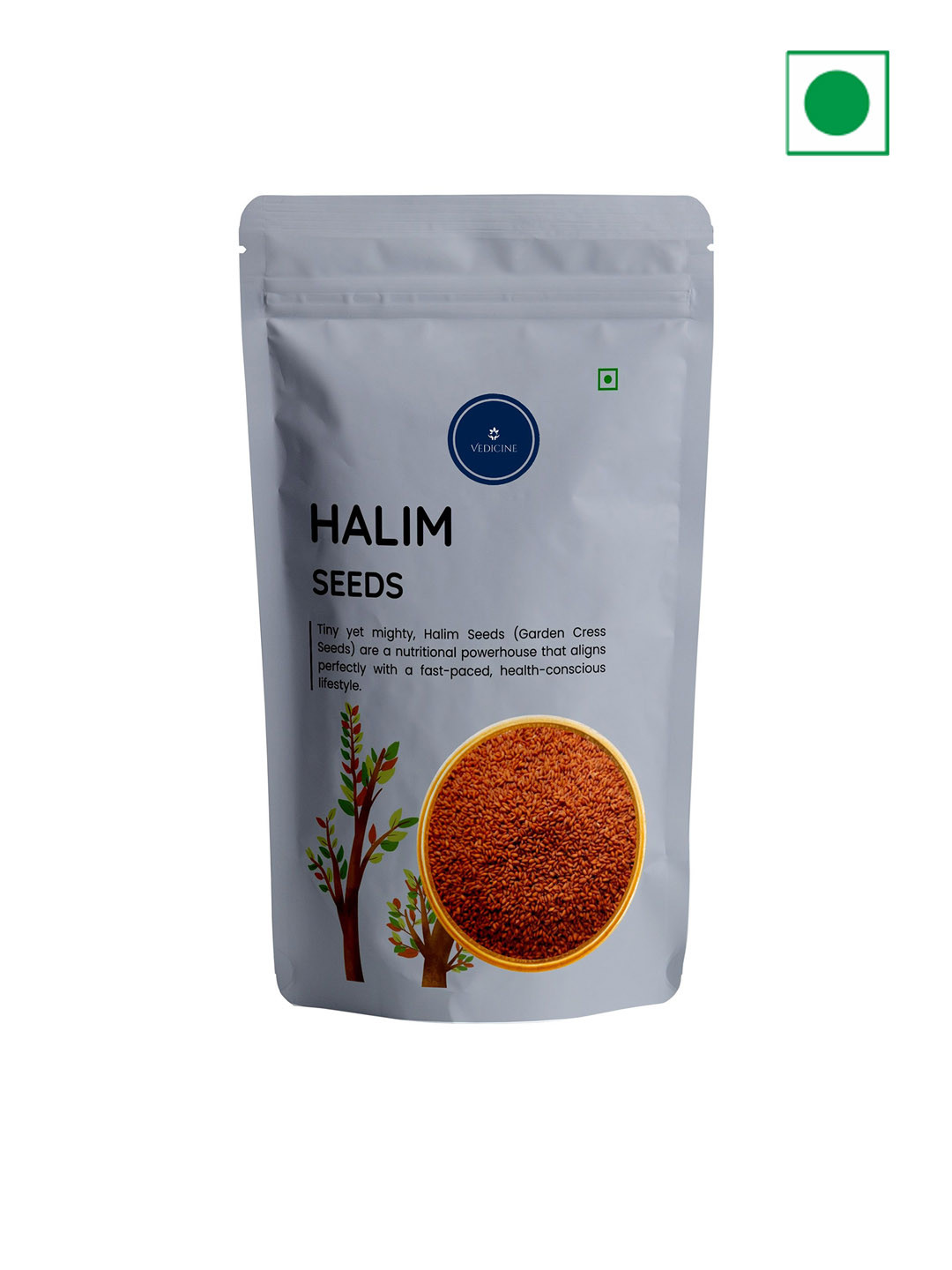 VEDICINE Halim Haleem Seeds - 500gm