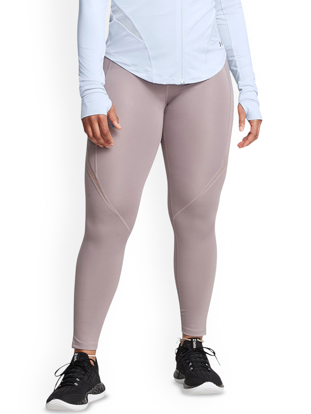 UNDER ARMOUR Women UA Vanish Elite Vent Ankle-Length Slim-Fit Tights