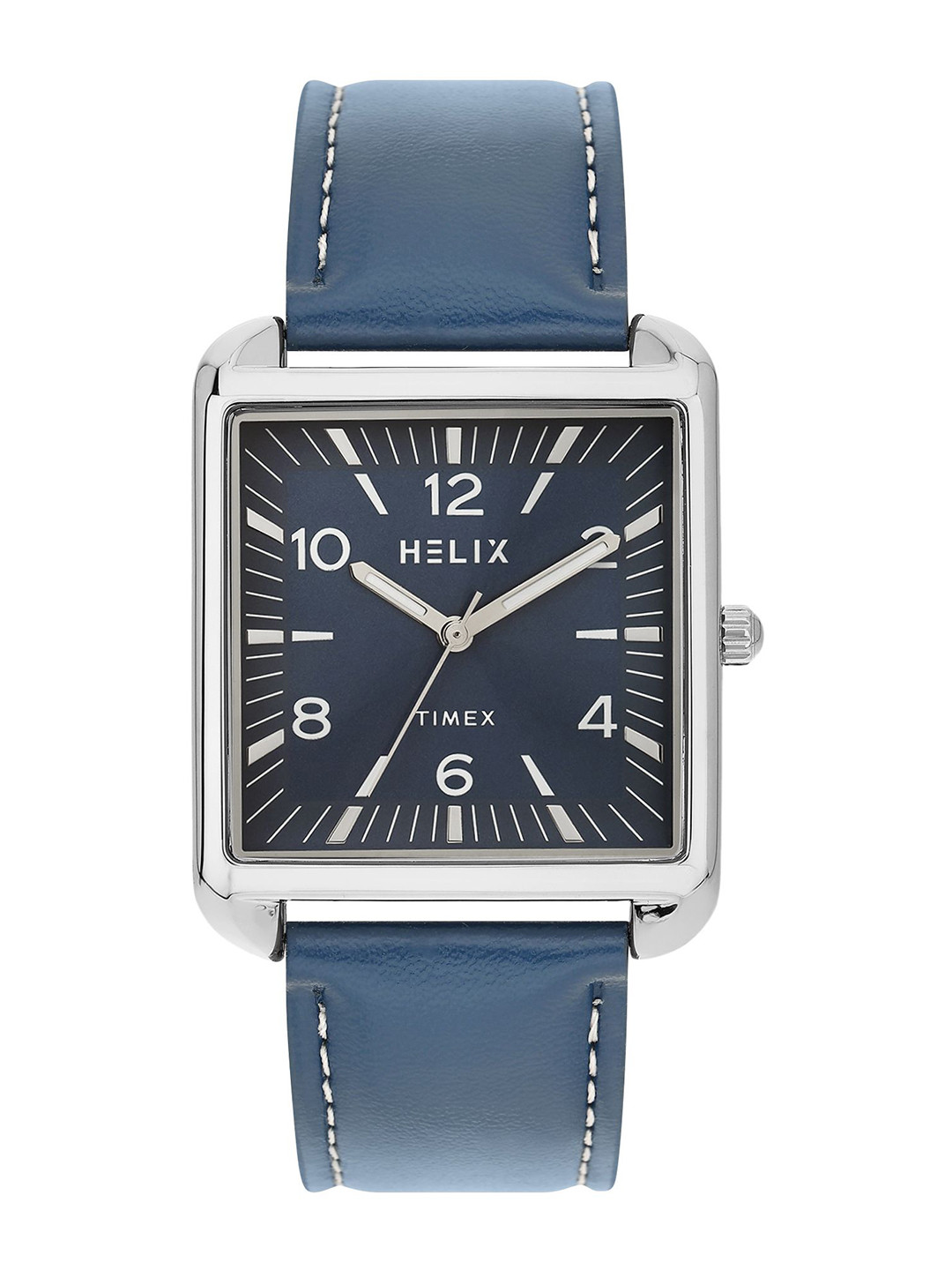 Helix By Timex Blue Rectangle Dial Analog Men's Watch - TW064HG01T