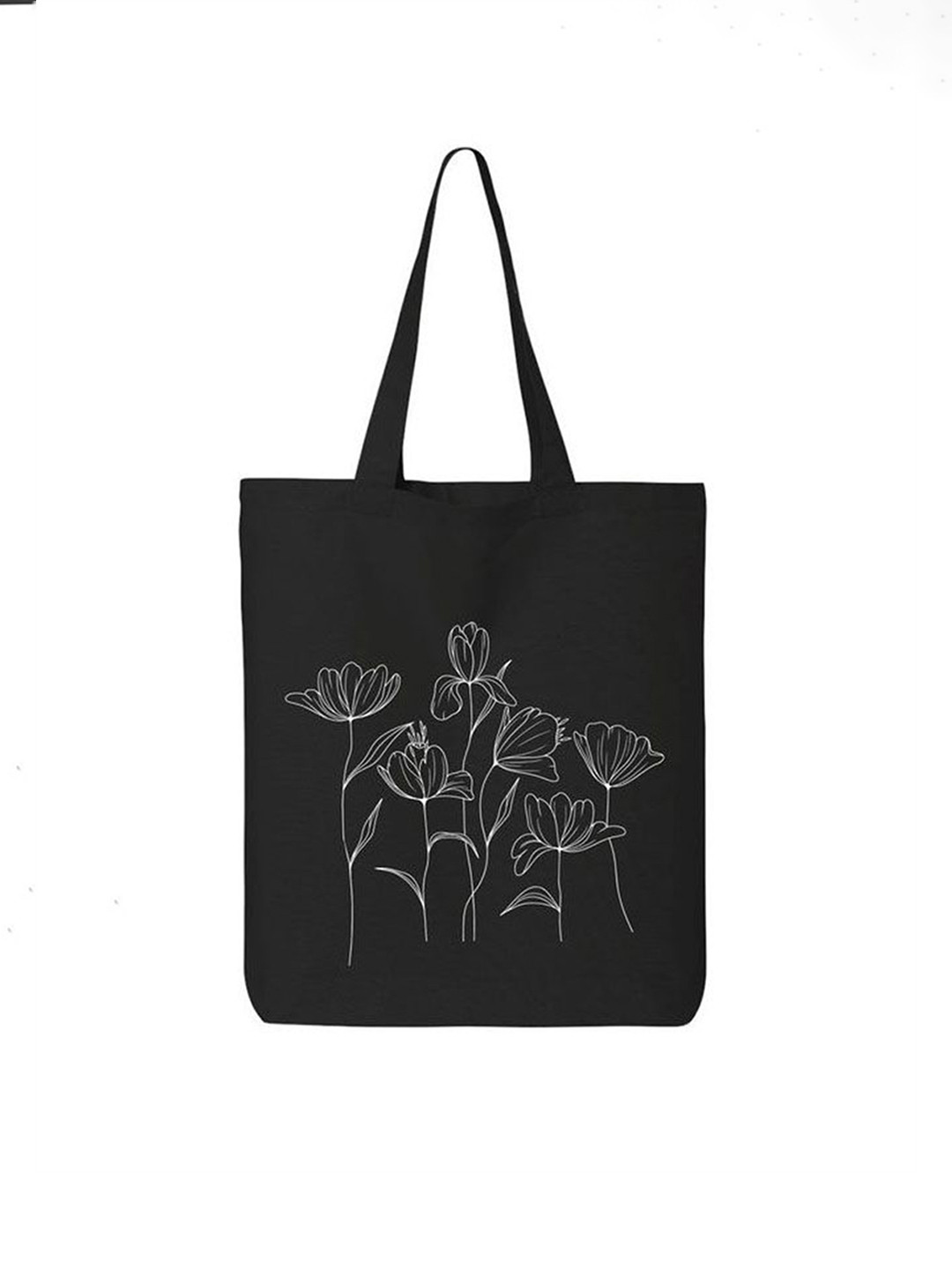 the sack co Printed Shopper Tote Bag with Tasselled