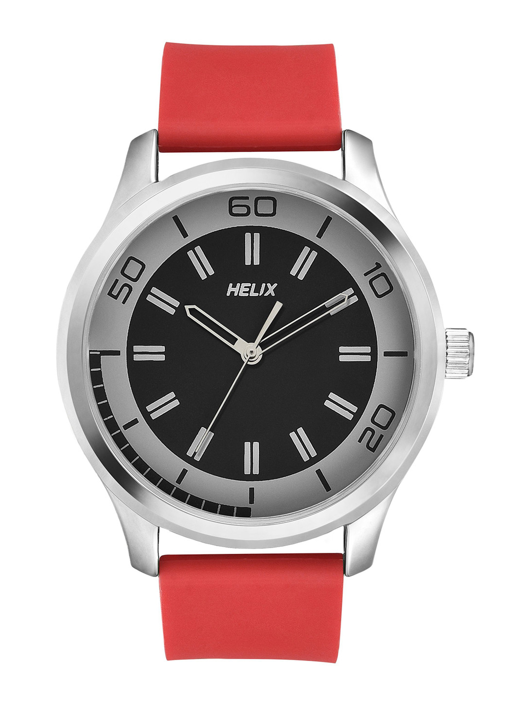 Helix By Timex Men Black Round Dial Analog Watch - TW043HG23
