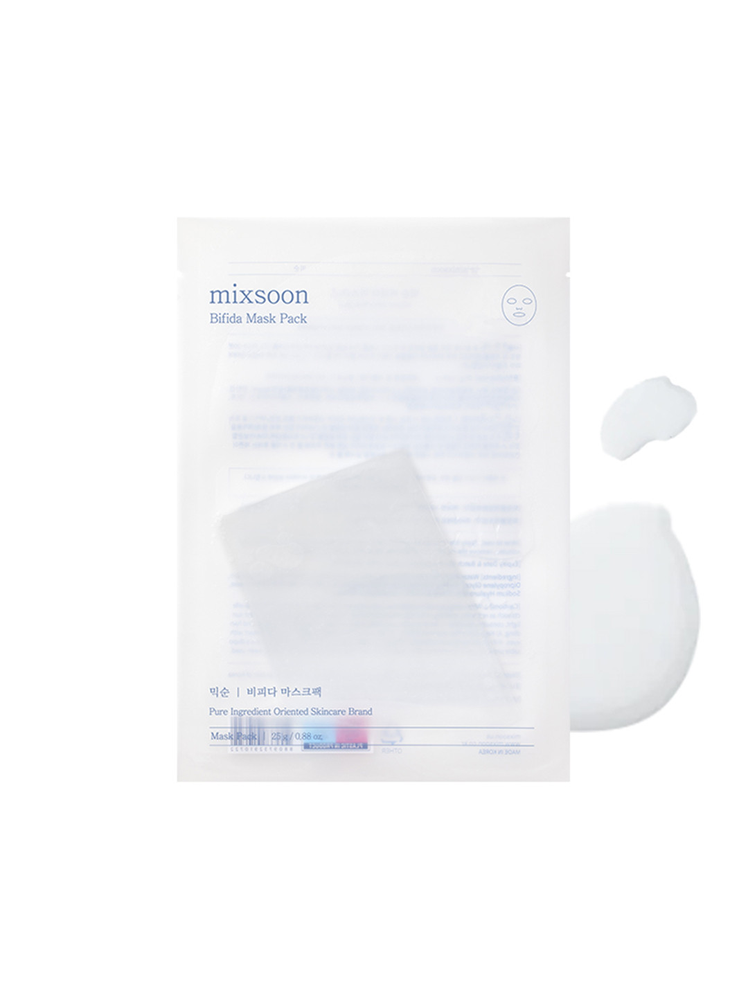 Mixsoon Centella Mask Pack with Cica for Soothing & Skin Rejuvenation - 25g