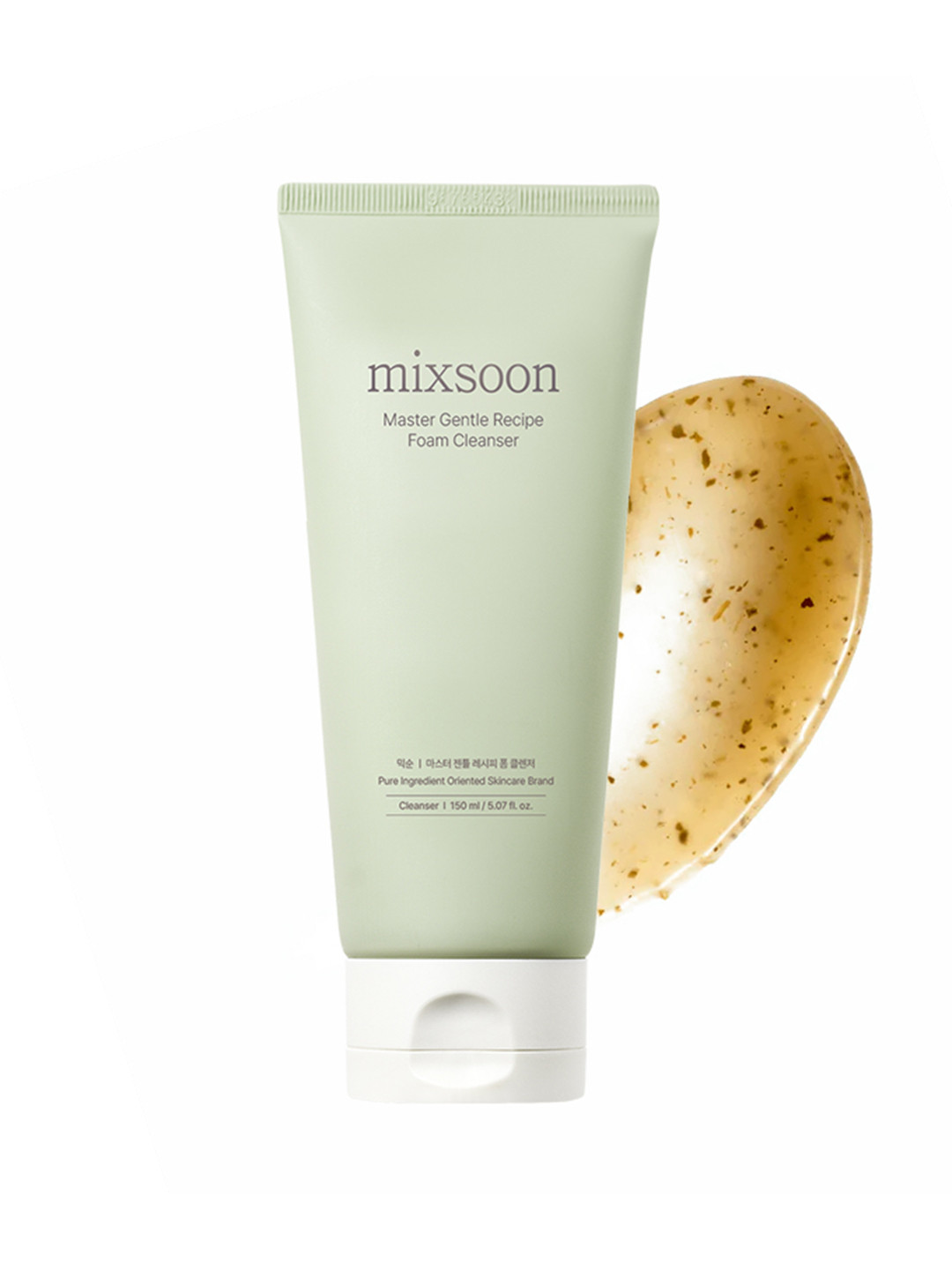 Mixsoon Master Gentle Recipe Foam Cleanser with Plant Extracts for Soothing - 150ml