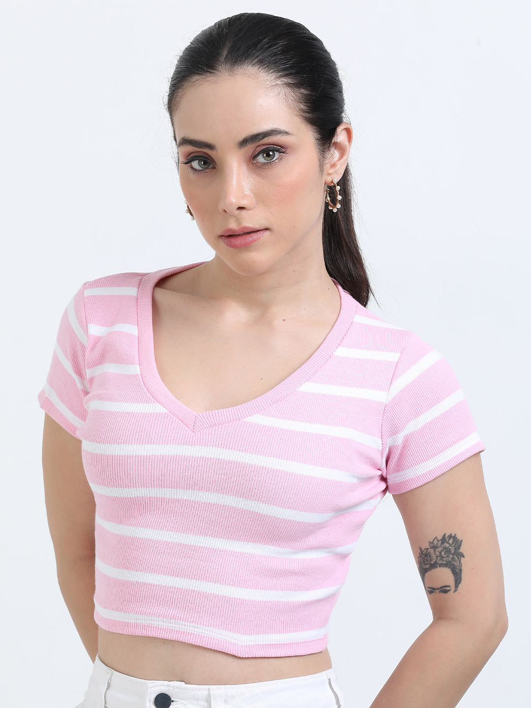 CORSICA Women Cotton Crop Top