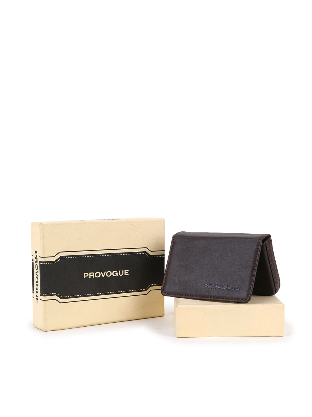 Provogue Men Pack of 2 Textured PU Card Holder