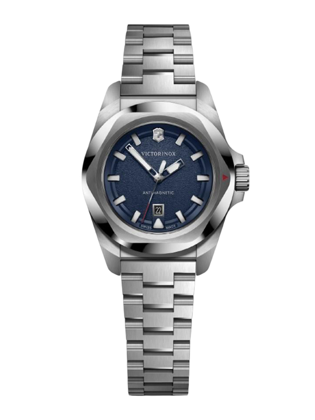 Victorinox Women Brass Dial & Stainless Steel Bracelet Style Straps Analogue Watch V242038