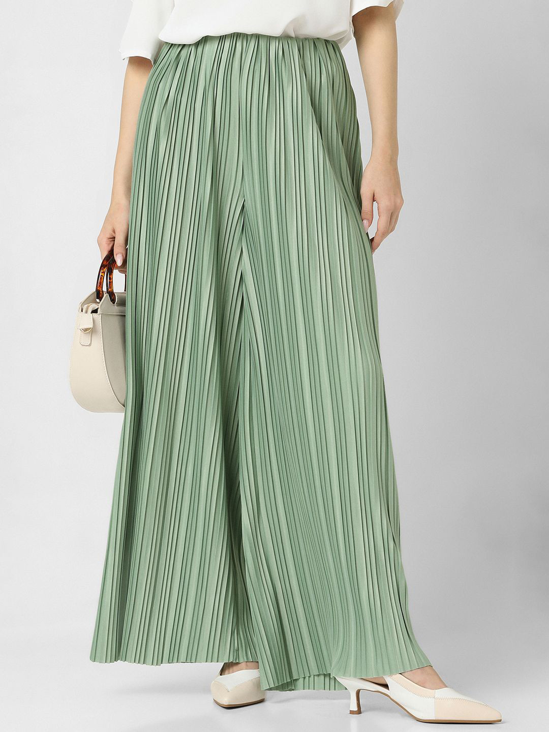 Van Heusen Woman Loose Fit Wide Leg Trousers