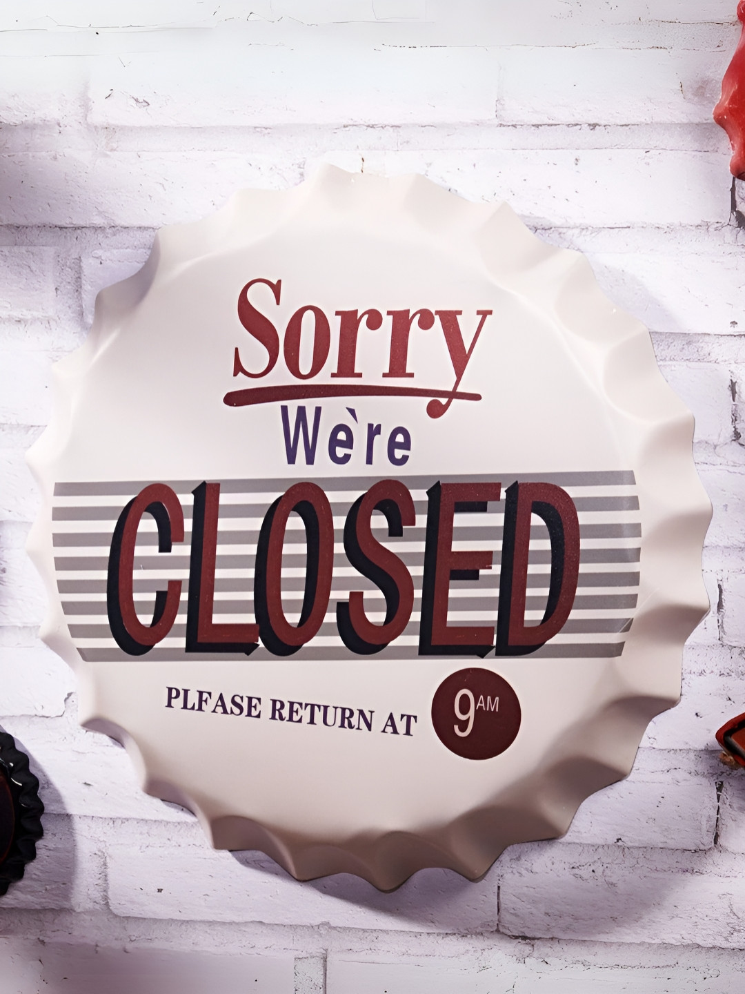 eazy wagon Bottle Caps Metal Matte Hanging Hall Signs and Plaques-14In