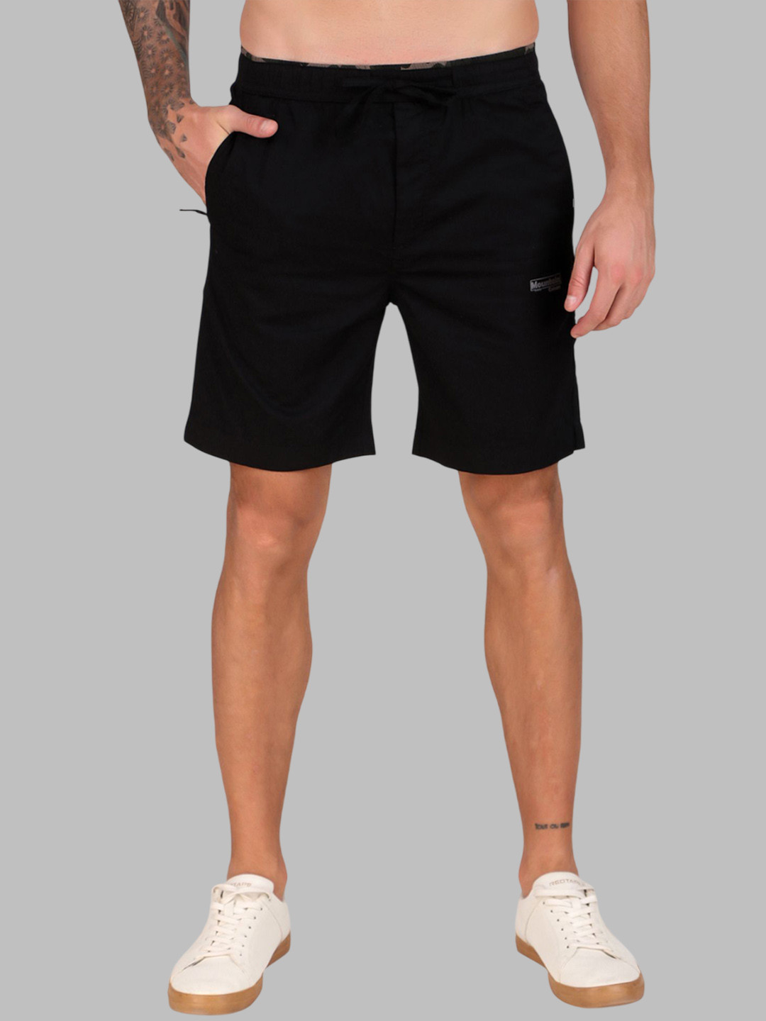 MOUNTAIN COLOURS Men Regular Fit Cotton Shorts