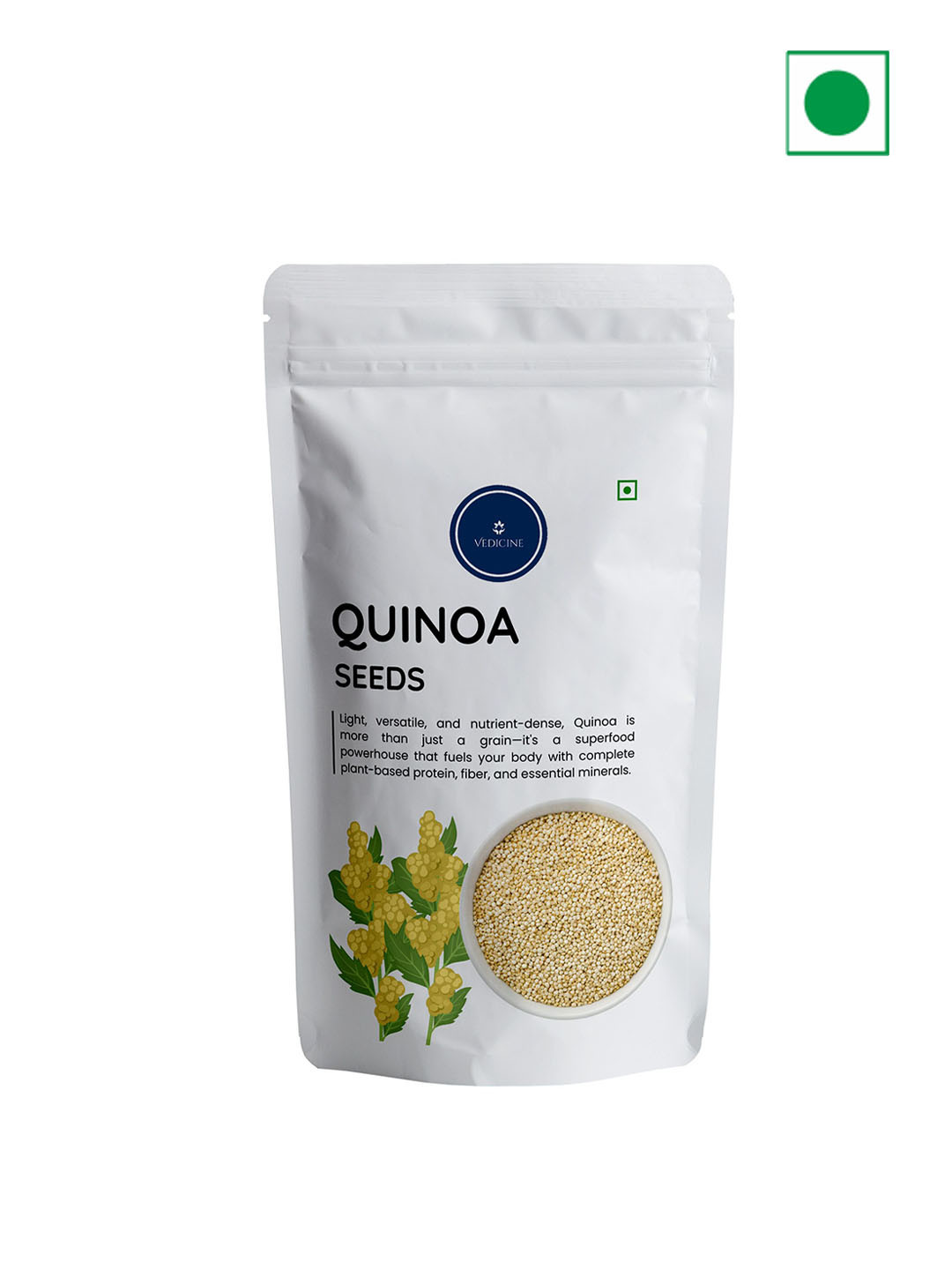 VEDICINE Quinoa Seeds 500gm
