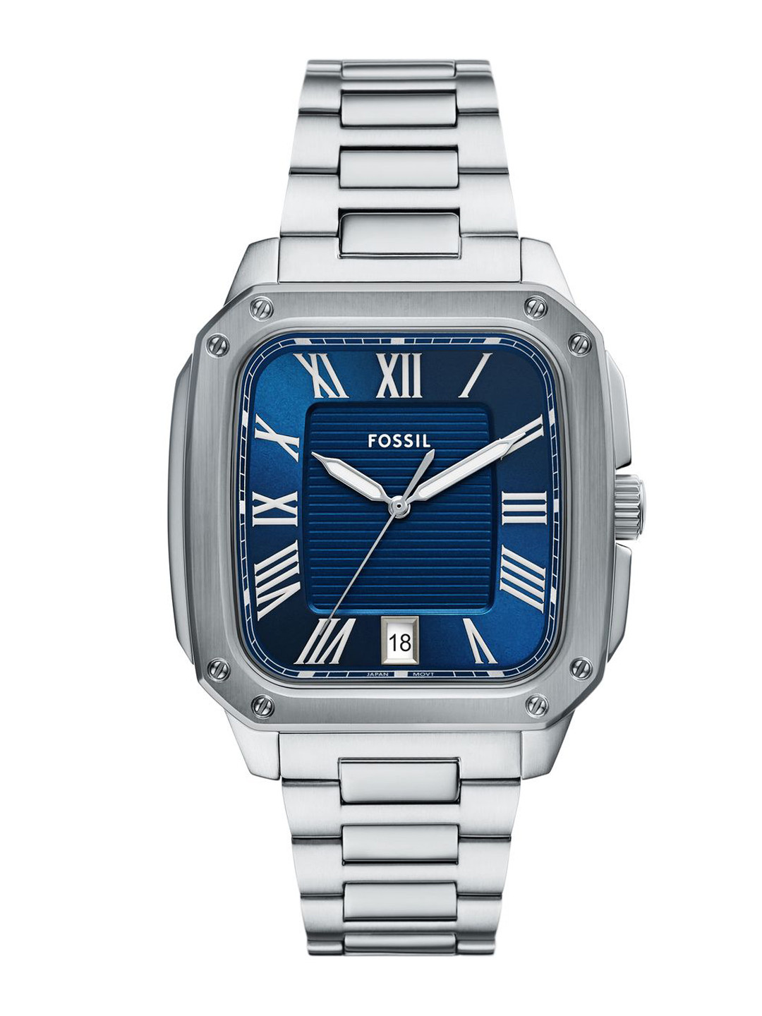 Fossil Men Dial & Stainless Steel Straps Analogue Watch AK_FS6121