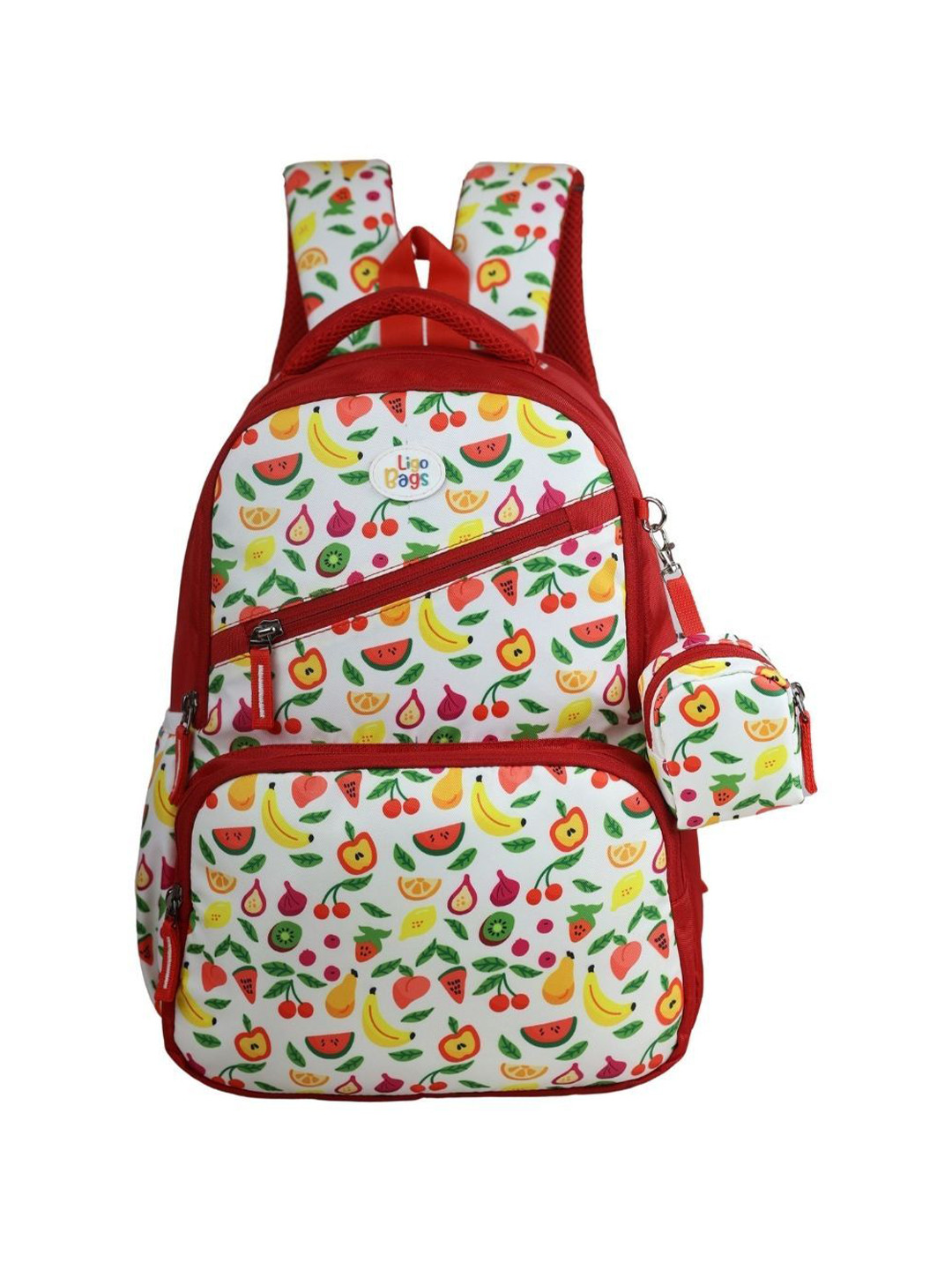 Ligo Bags 15 L Unisex Printed School Backpack