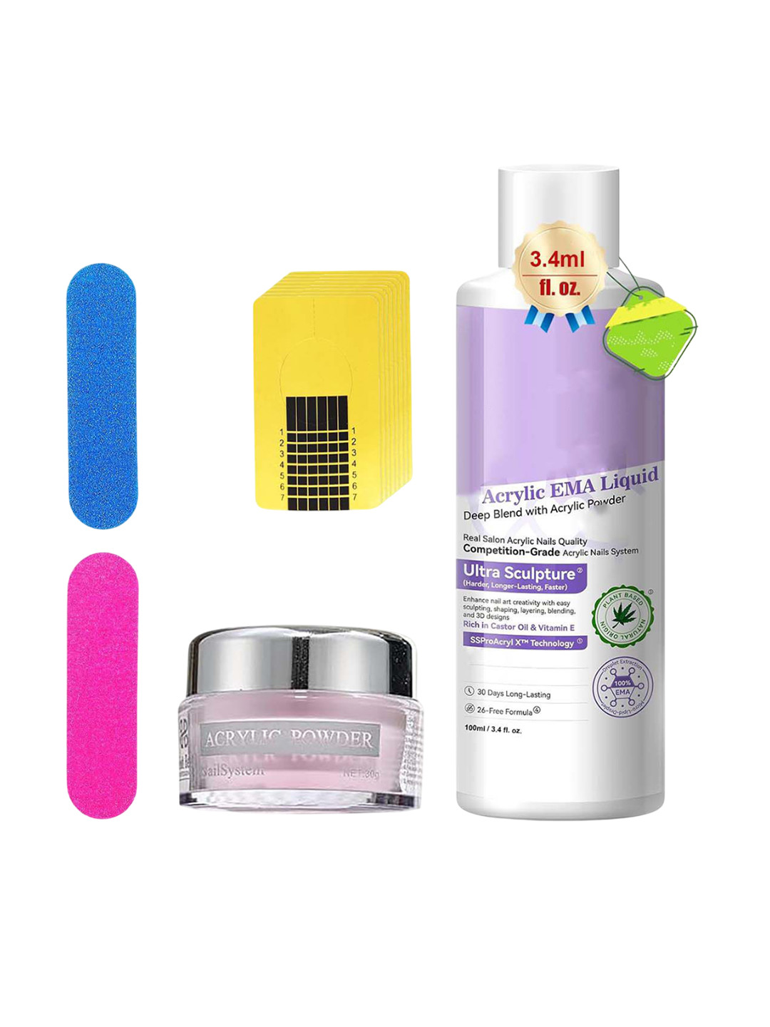 Ekinsu Professional Acrylic Nail Art