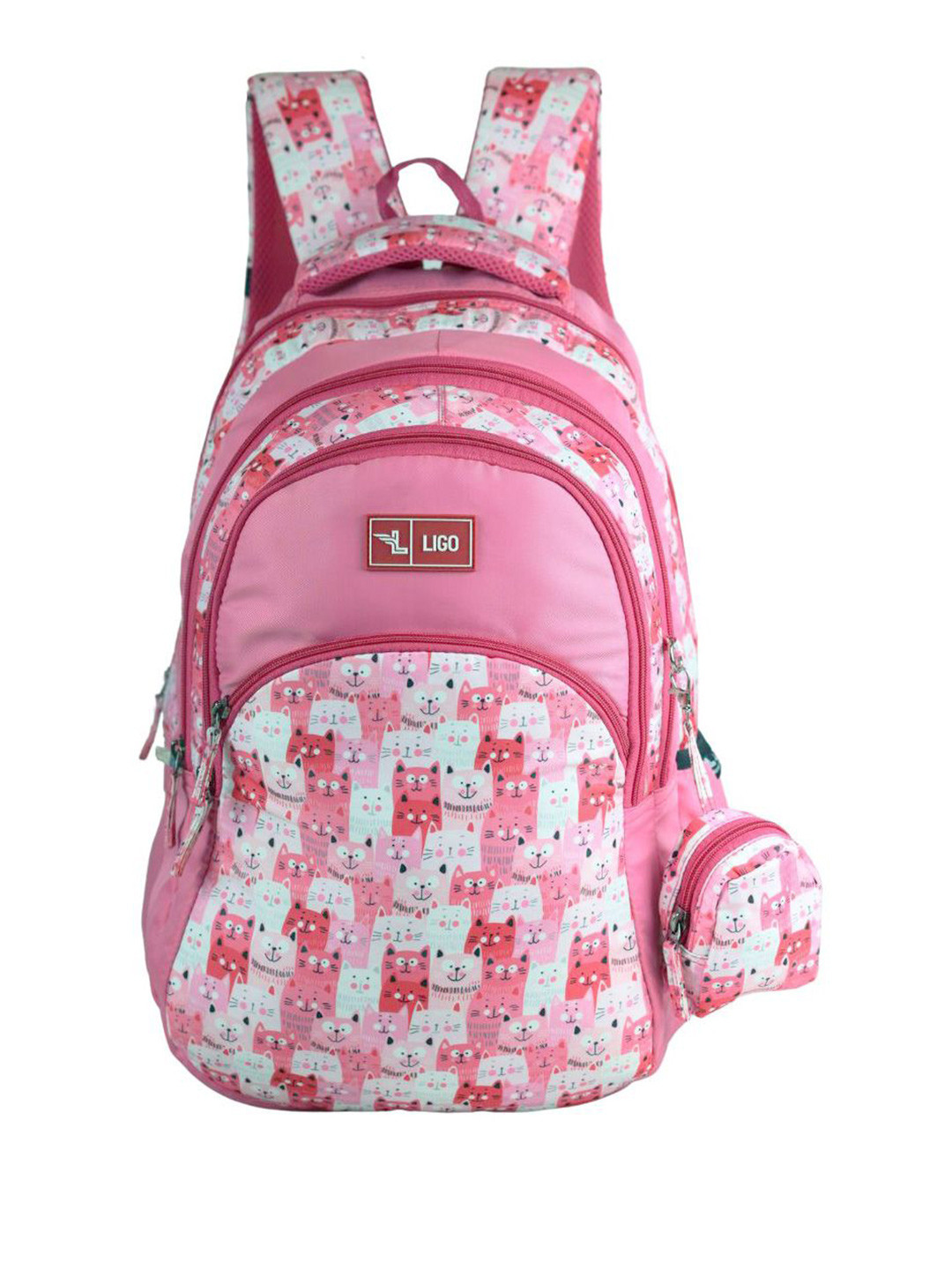 Ligo Bags Kids Graphic 30 L Printed School Backpack