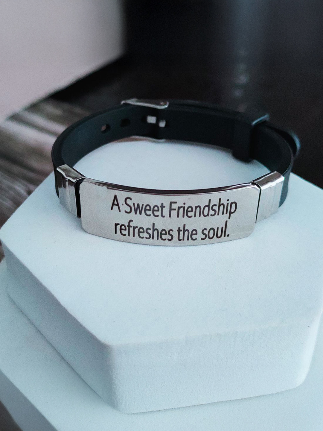 M Men Style Men S Men Silver-Plated Wraparound Bracelet