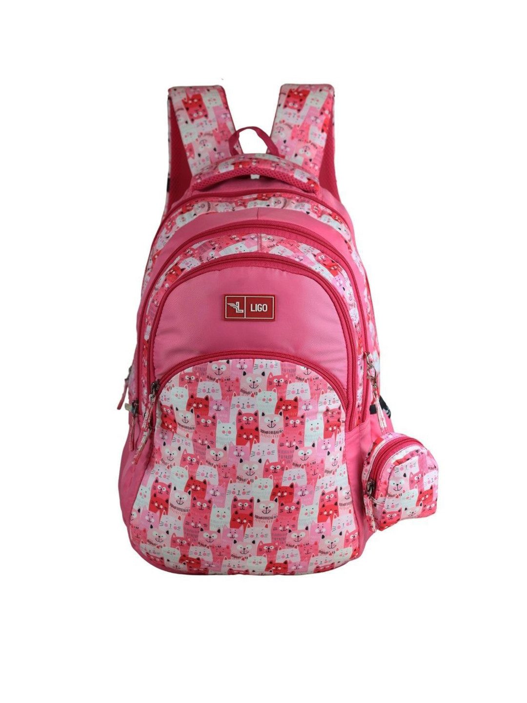 Ligo Bags Kids Graphic 30 L Printed School Backpack