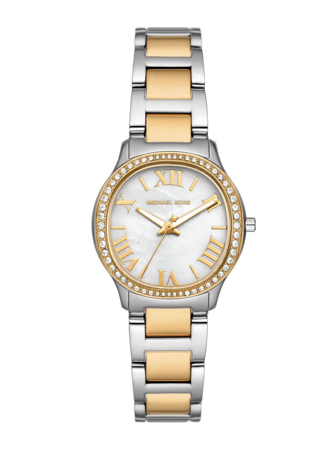 Michael Kors Sage Women Mother of Pearl Dial Analogue Watch AK_MK4910