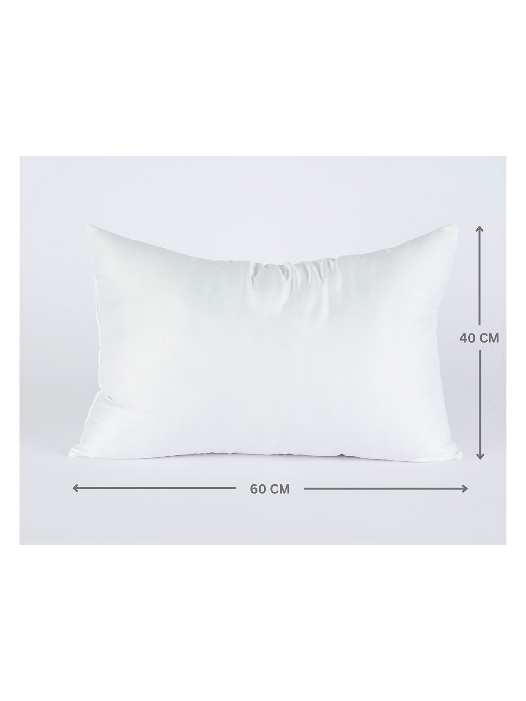 SKANDA FAB White Rectangle Cushion
