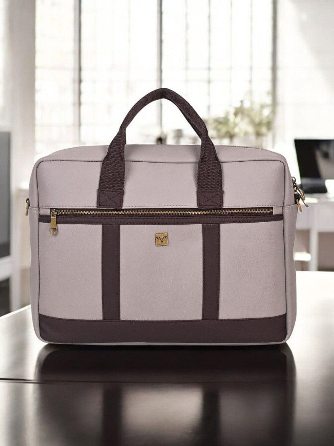 GBK Men Padded Detachable Sling Strap Laptop Bag