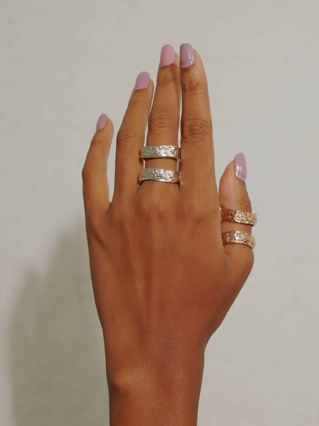 House of Pehr Silver-Plated Cora Finger Ring