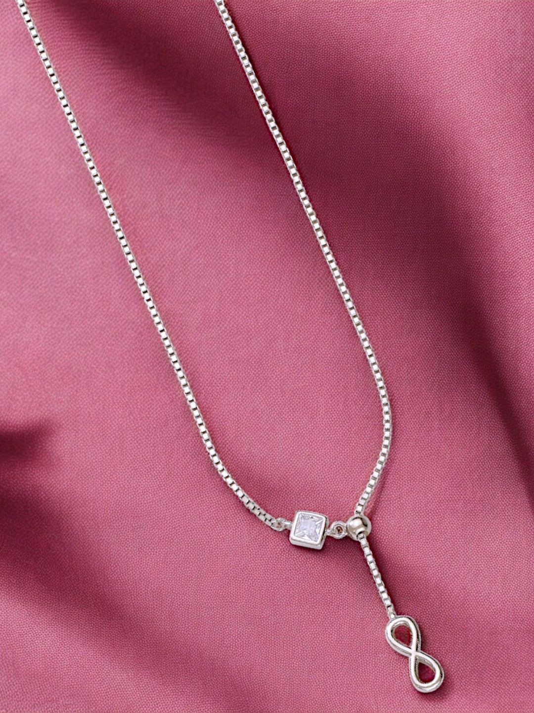 Taraash Sterling Silver Copper-Plated Necklace