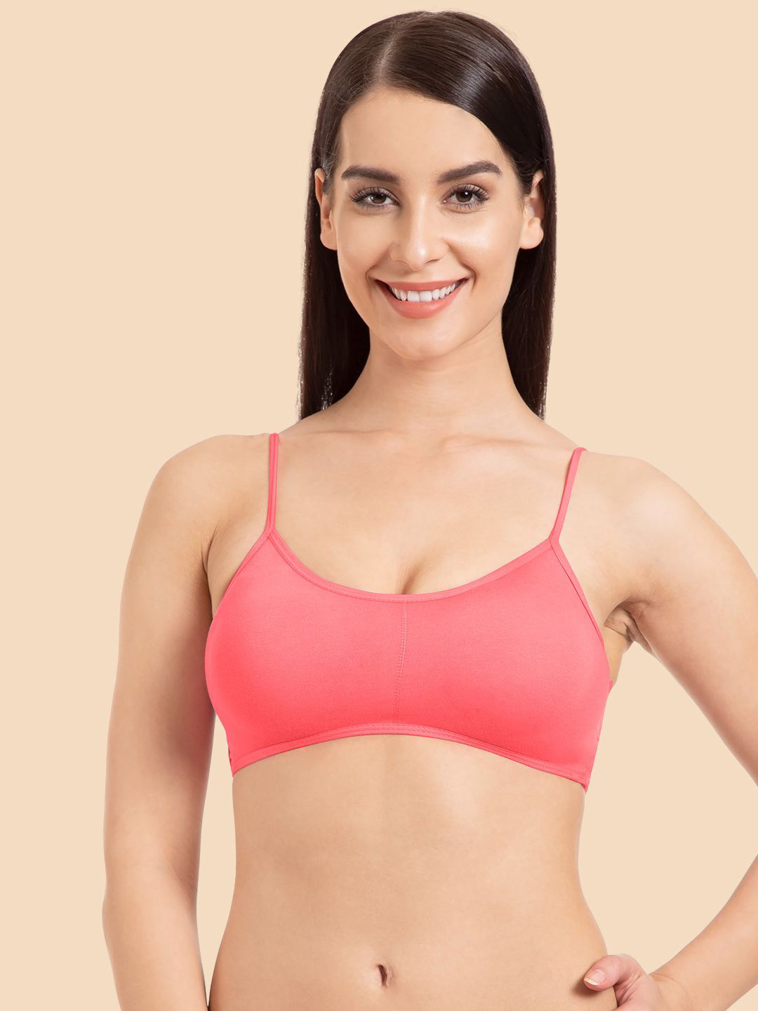 Tweens Women Cotton Full Coverage Styled Back Beginners Bra