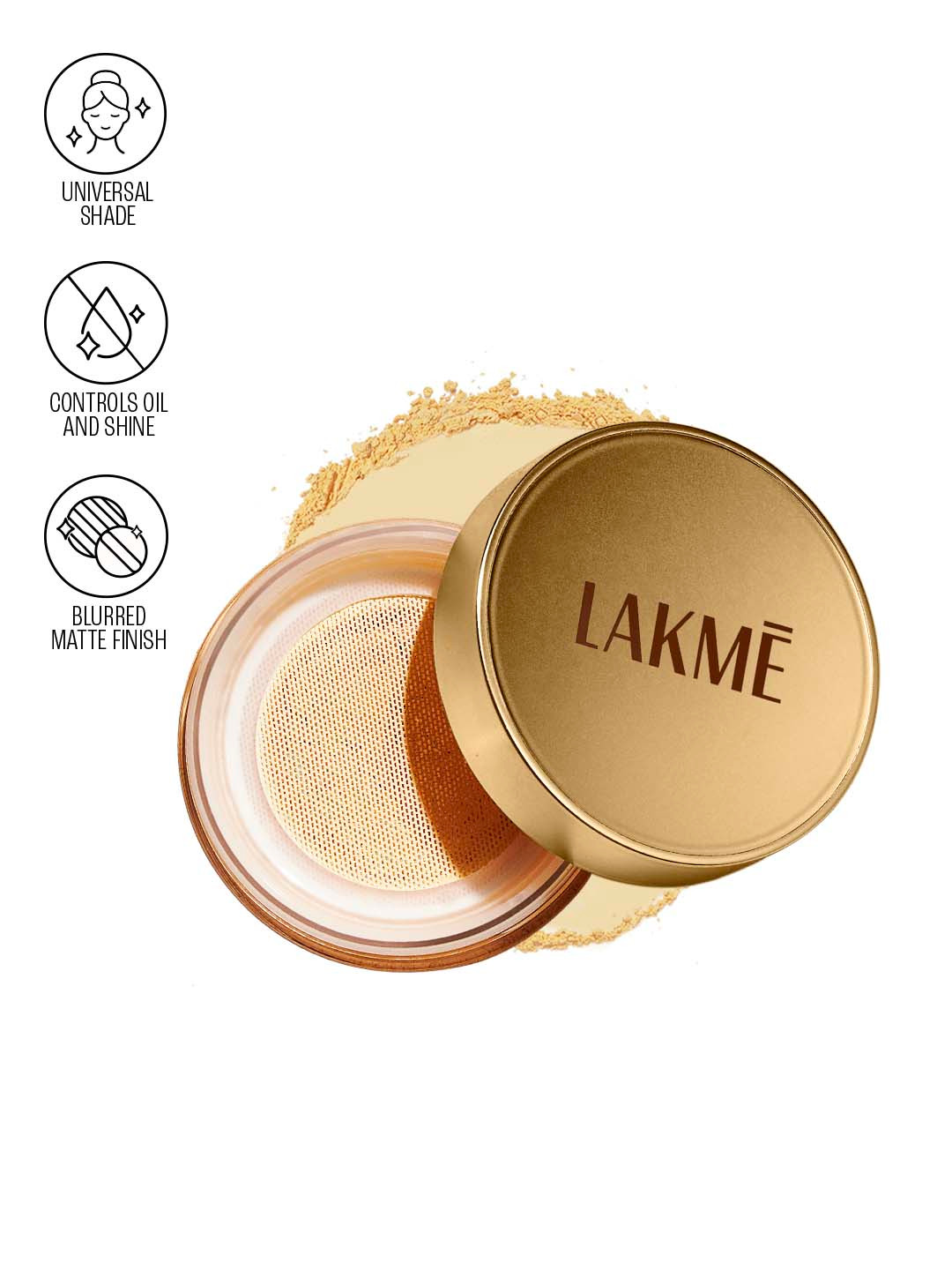 Lakme Fashionista Collection 9to5 Double Duty Bake & Blur Setting Powder - 10 g