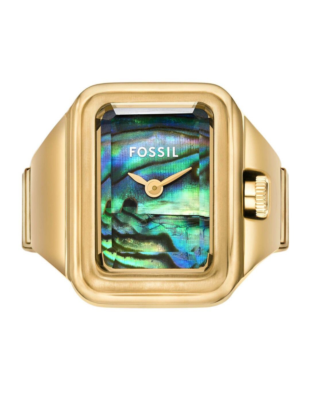 Fossil Women Printed Dial & Stainless Steel Straps Analogue Watch AK_ES5411