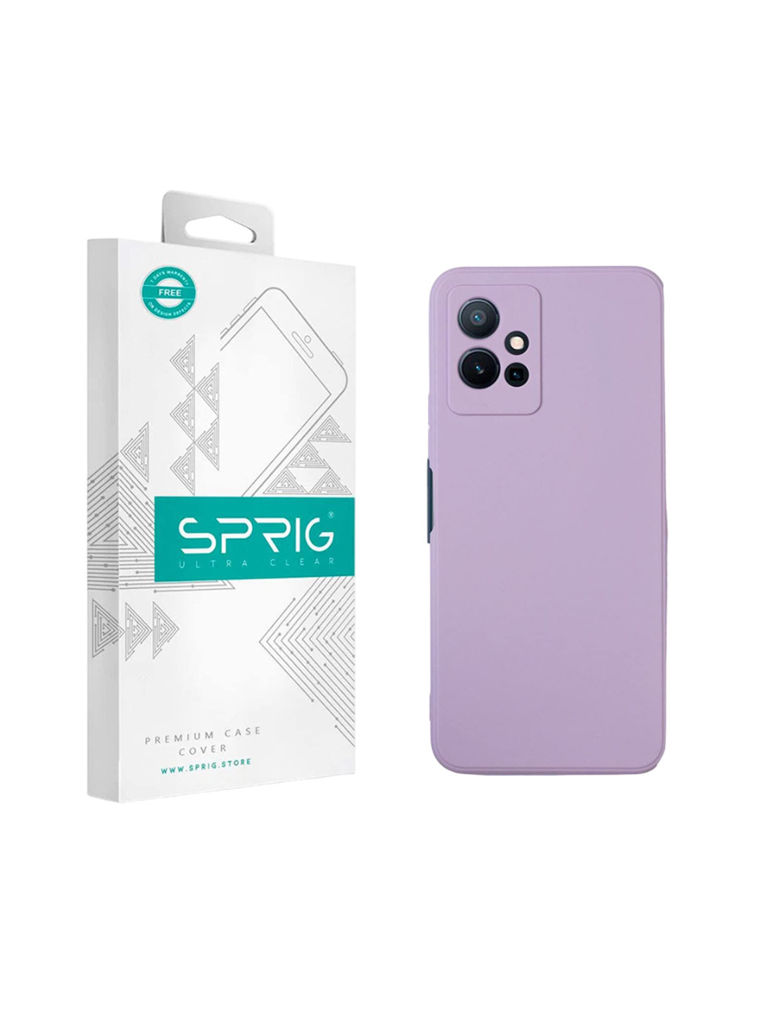 SPRIG Vivo Y55 5G TPU Matte Back Cover