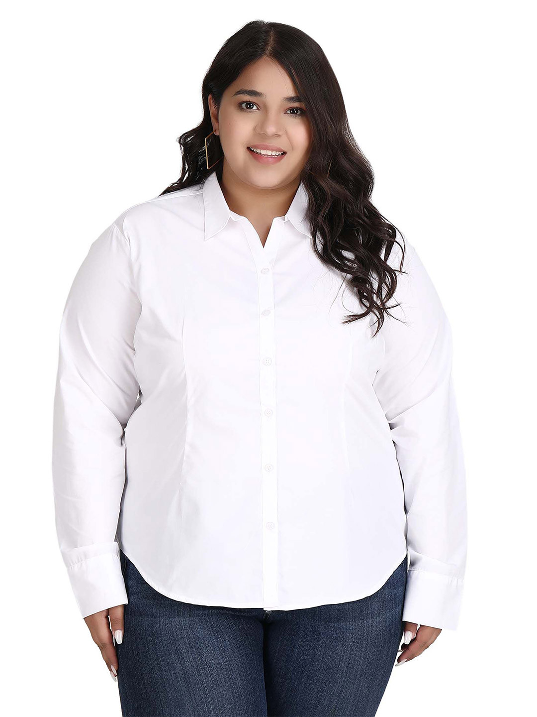 Blue Ronin Women Standard Plus  Size  Formal Shirt