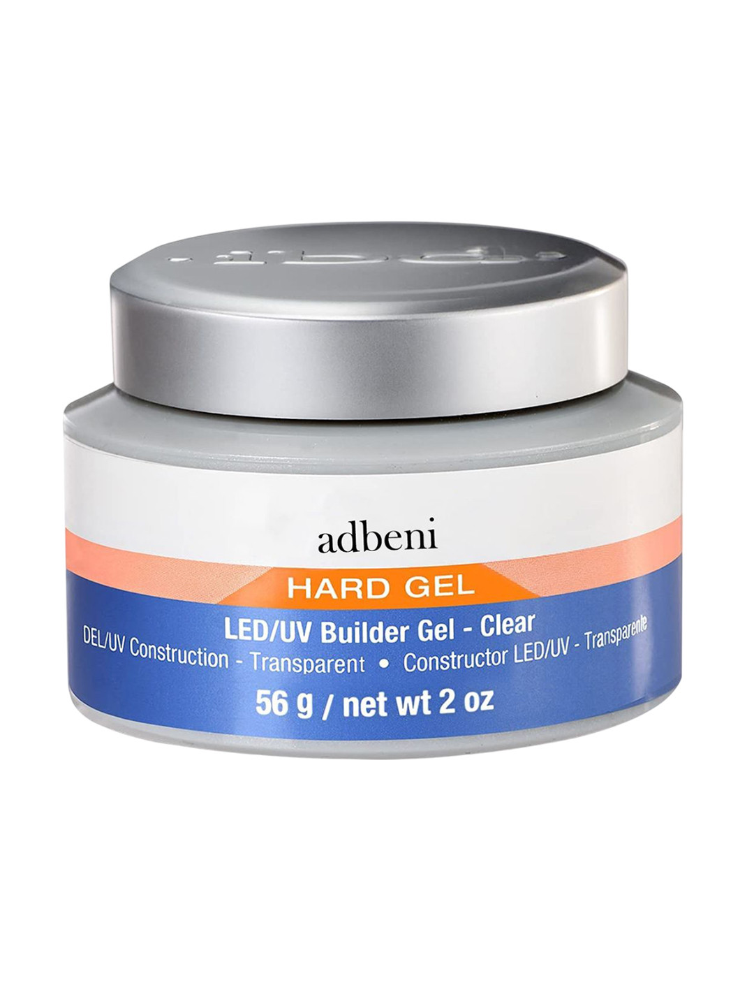 Adbeni LED/UV Builder Hard Gel For Nail Extensions & Strength - 56 g