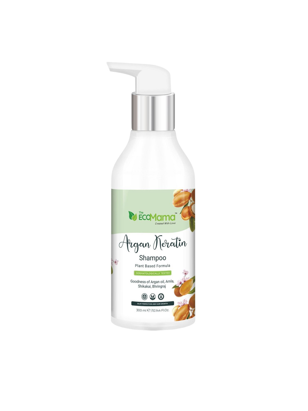 The Eco Mama Argan Keratin Shampoo With Amla & Bhringraj Oil - 300 ml
