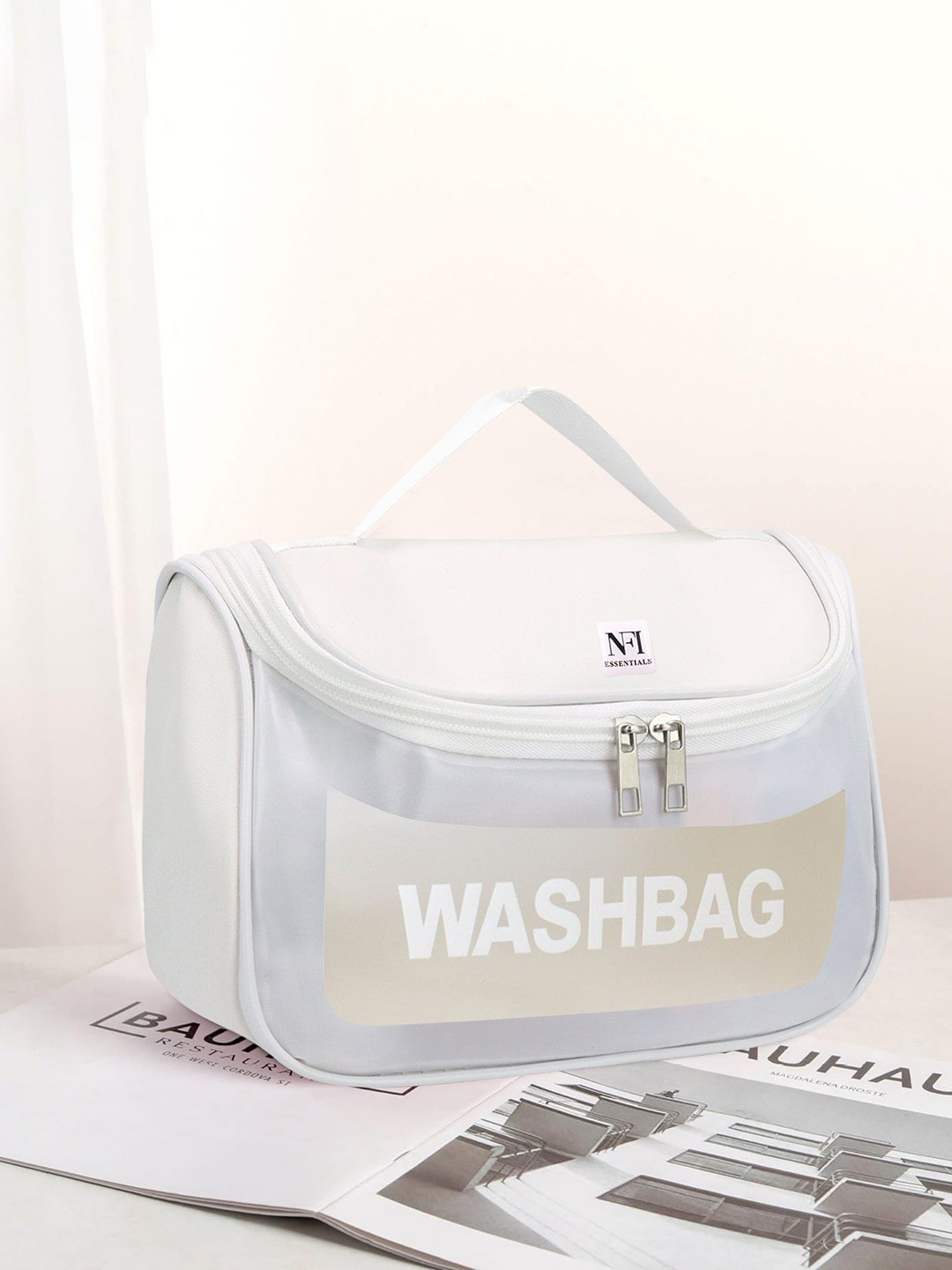 NFI essentials Printed Waterproof Makeup Pouch