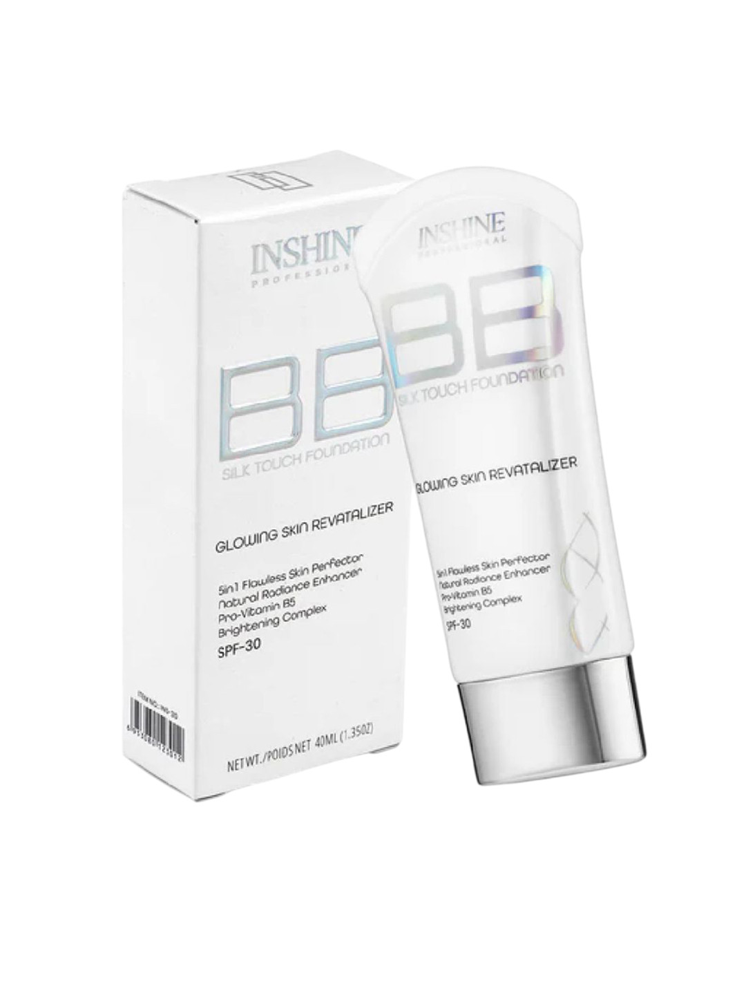 Inshine Professional BB Silk Touch SPF 30 Foundation - 40 ml - Warm Nude 803