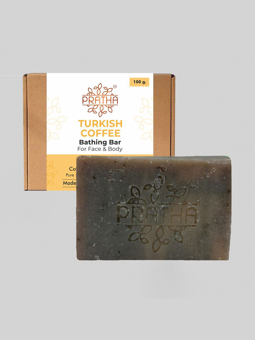 Pratha Turkish Coffee Bathing Bar- 100 g