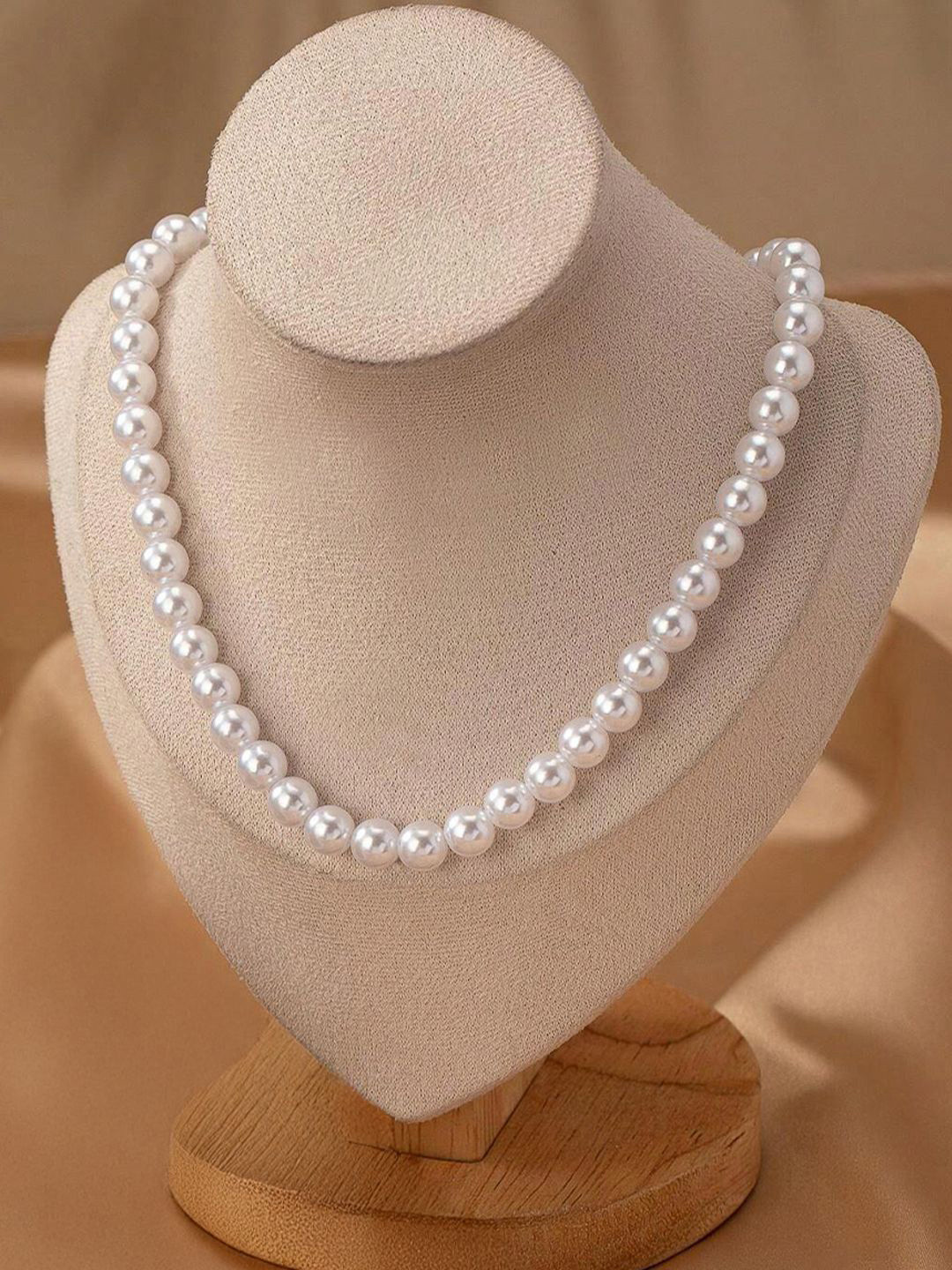 PRIVIU Women Pearl Necklace