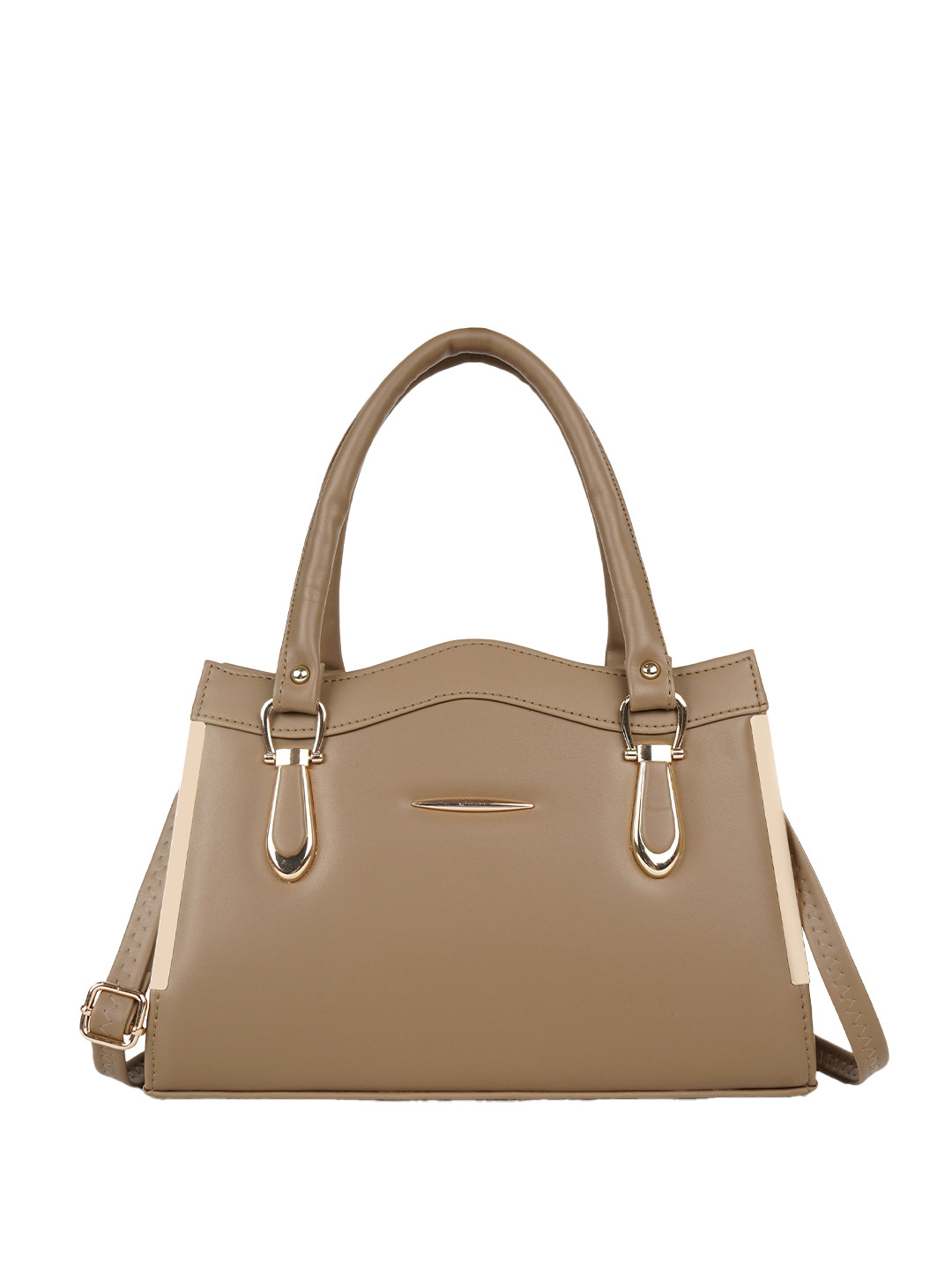 ROLEXO Women Satchel With Buckle Detail